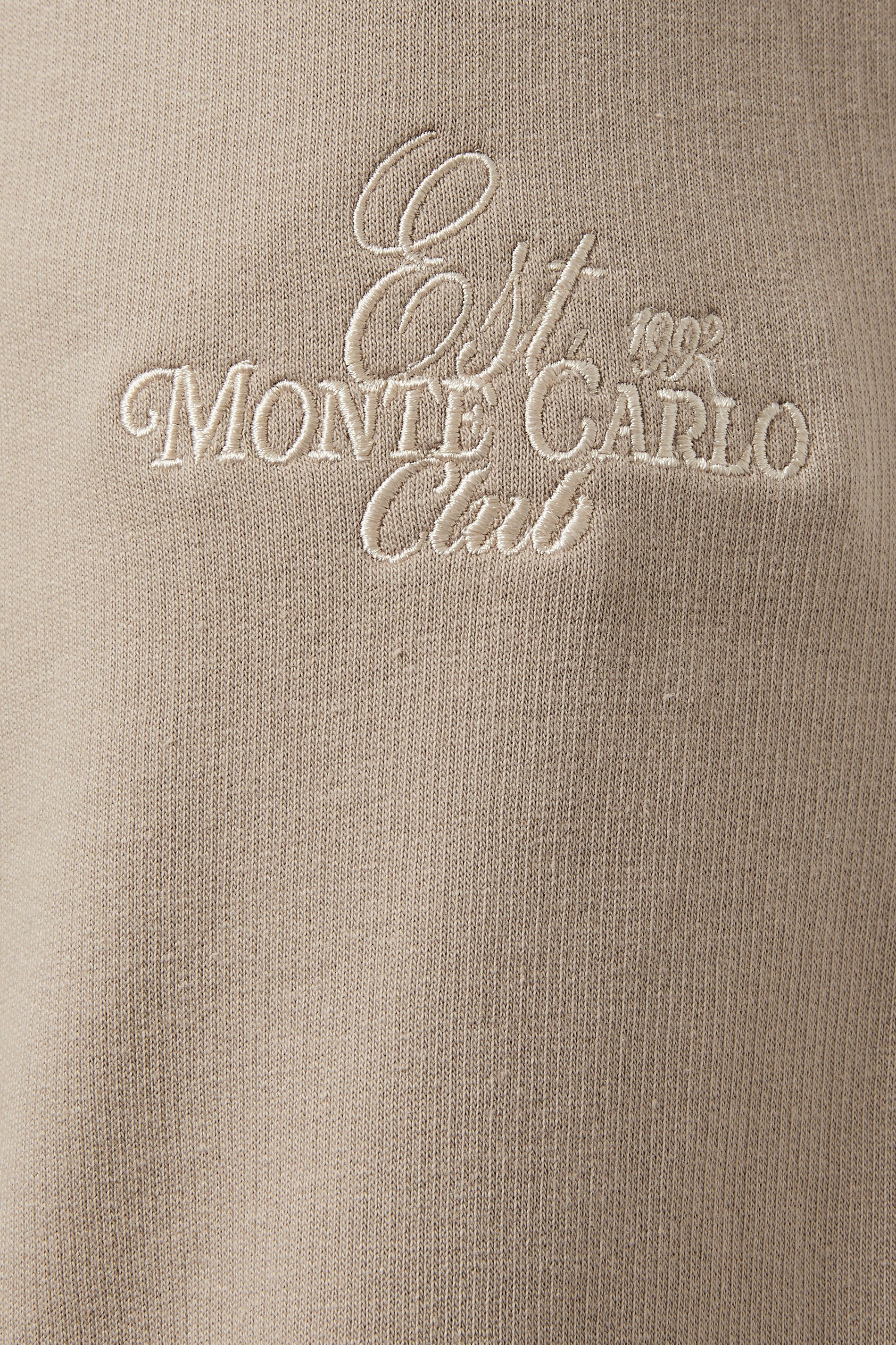 PixieGirl Petite Women's Stone Brown 'Monte Carlo' Embroidered Joggers | PixieGirl 6