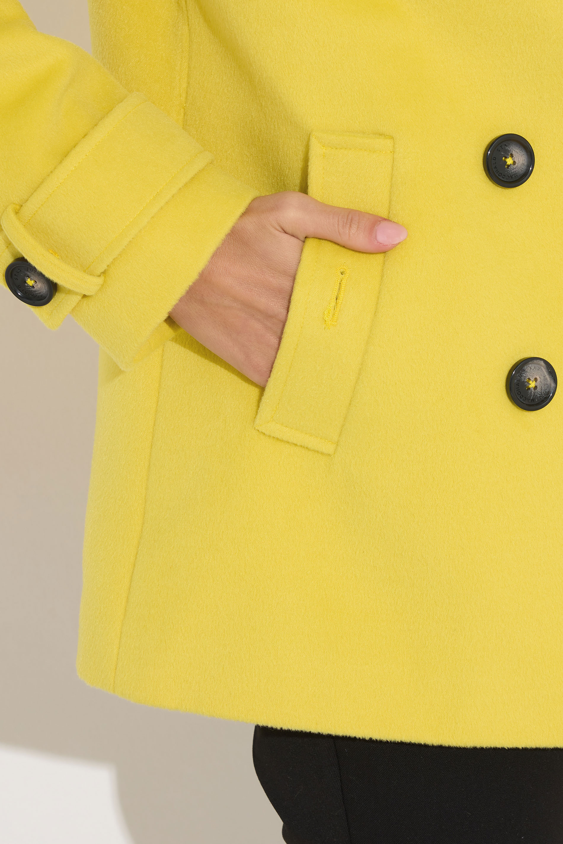 STAR Yellow Button Through Coat | StarByJM 5