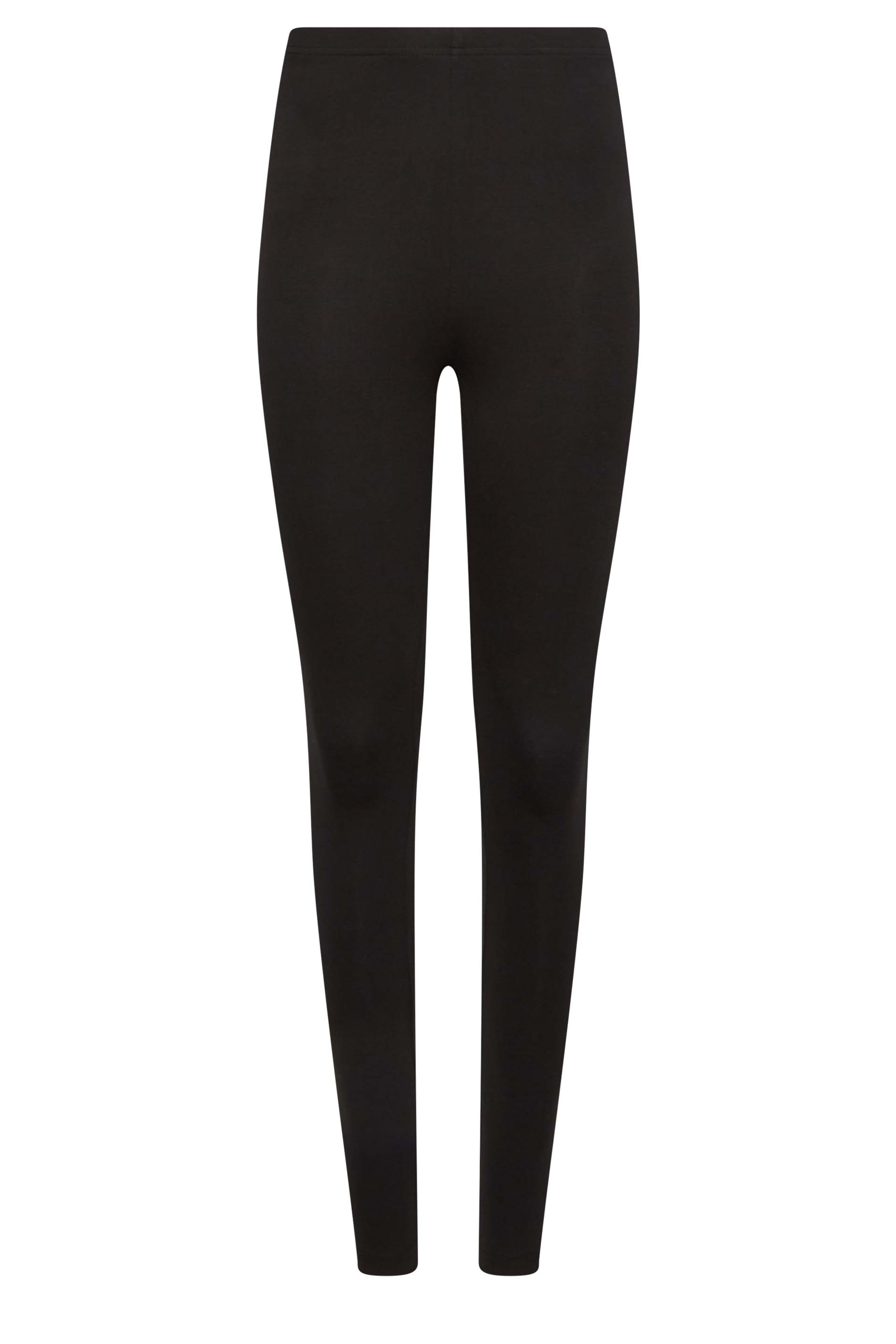 M&Co Black Stretch Cotton Leggings | M&Co 6