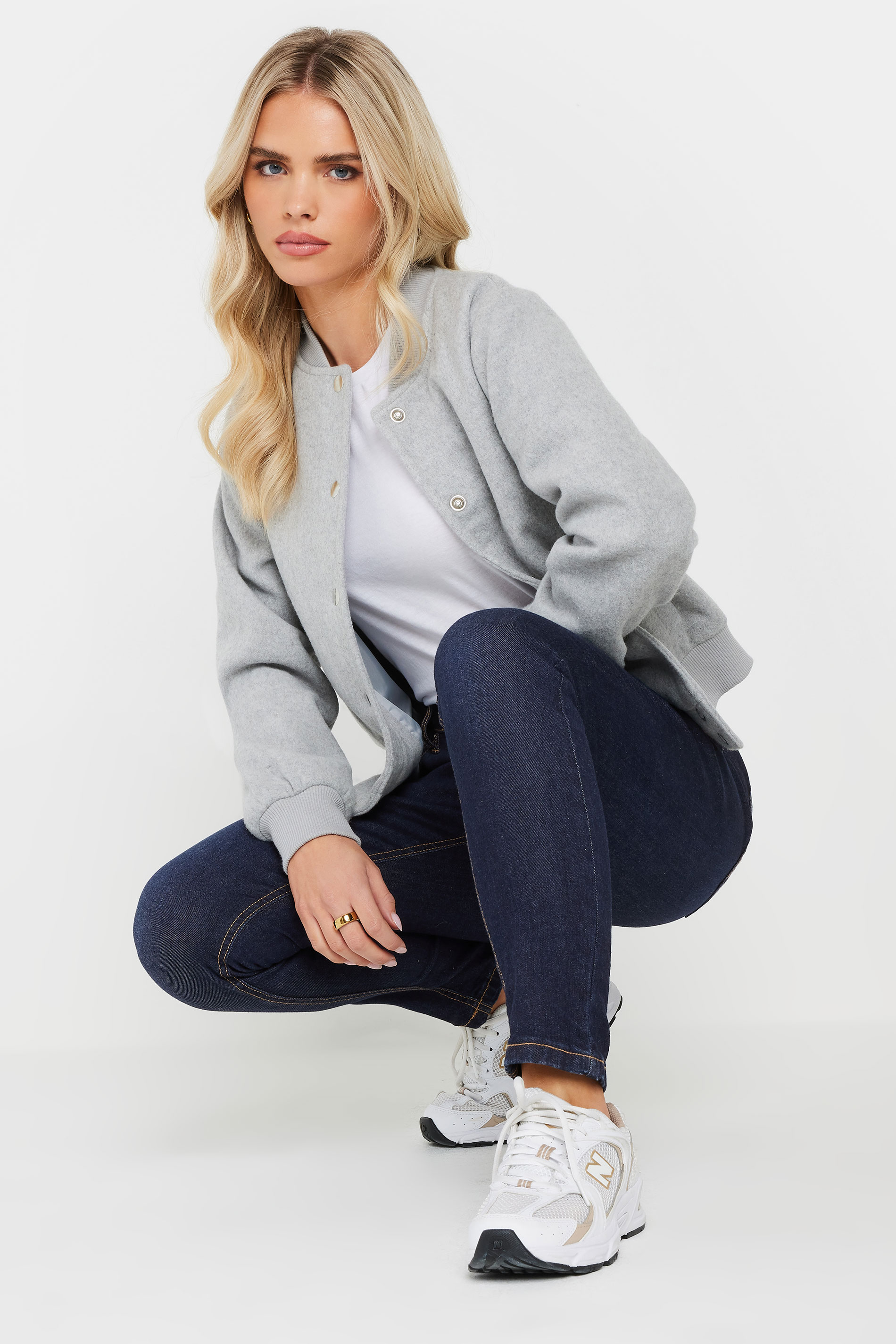 PixieGirl Petite Women's Dark Blue Stretch Skinny AVA Jeans | PixieGirl 4