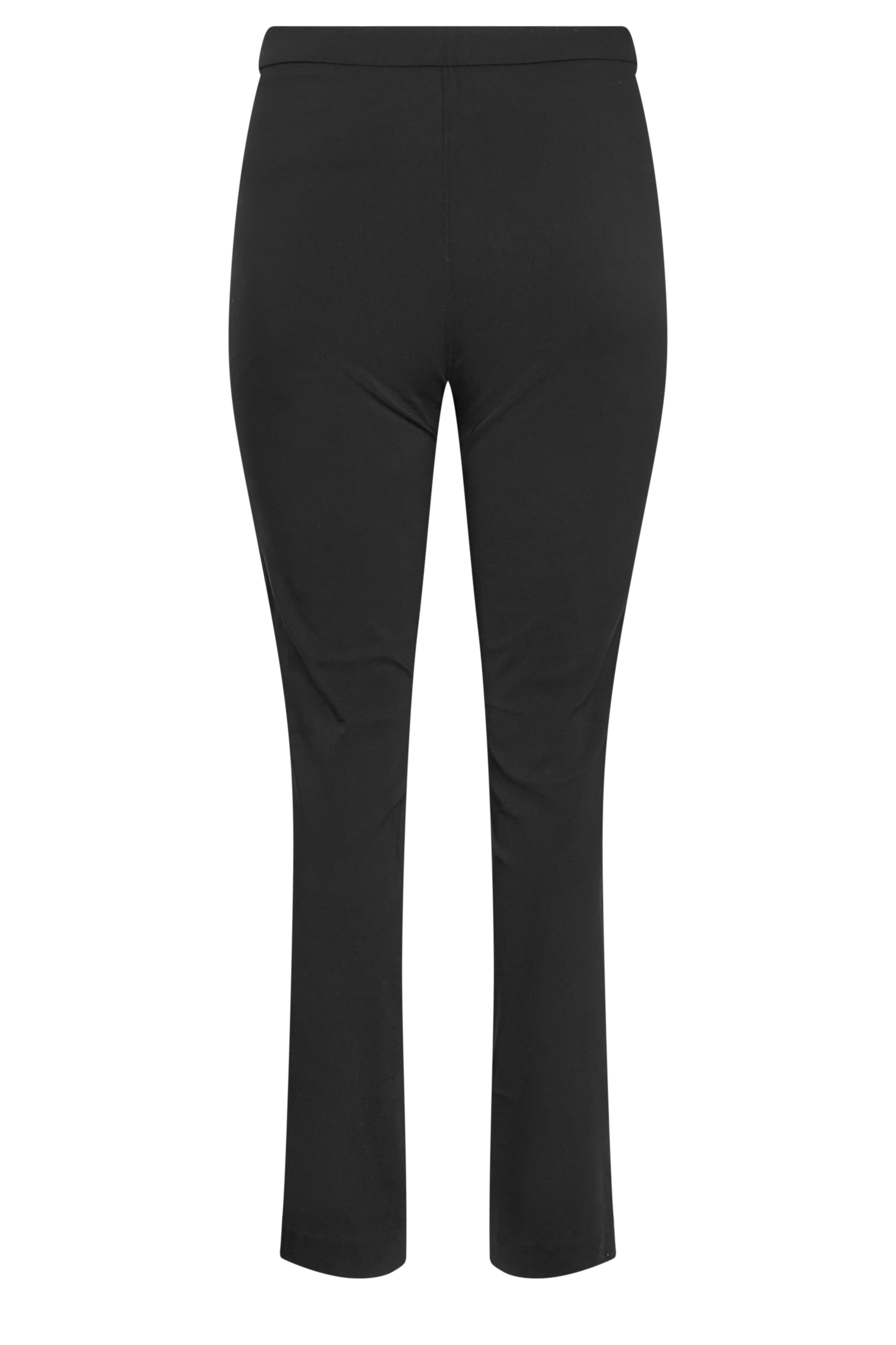 M&Co Black Straight Leg Bengaline Trousers | M&Co  6