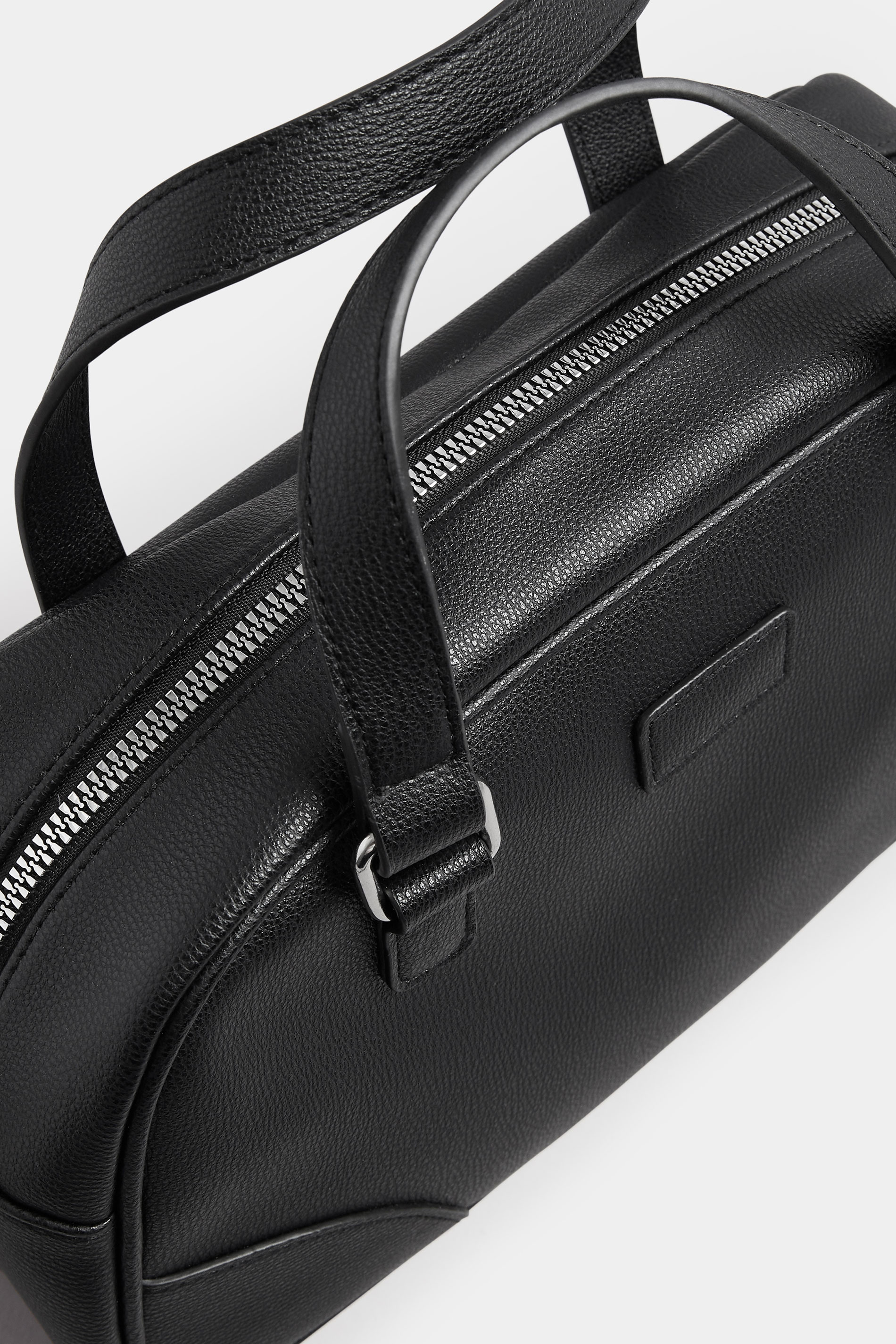 Black Faux Leather Cross Body Bag | Yours Clothing 6