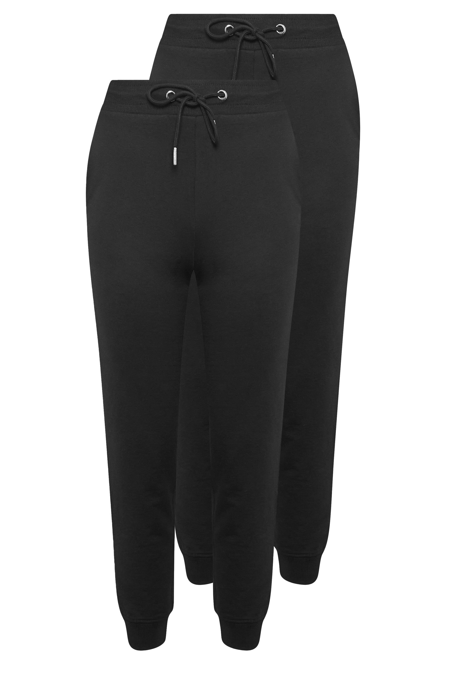 PixieGirl 2 PACK Black Basic Joggers | PixieGirl  6