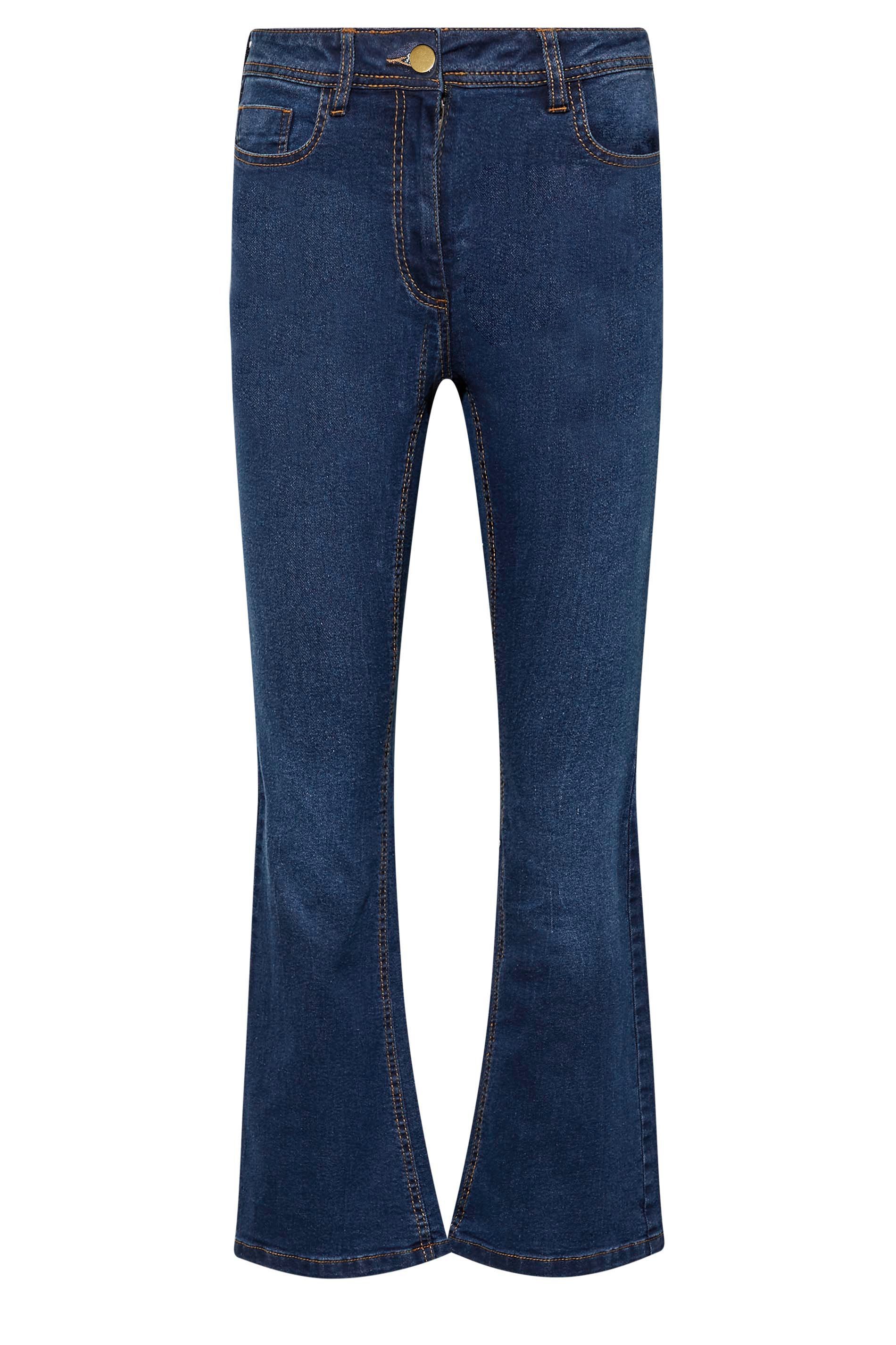 PixieGirl Dark Blue Bootcut Jeans | PixieGirl 7