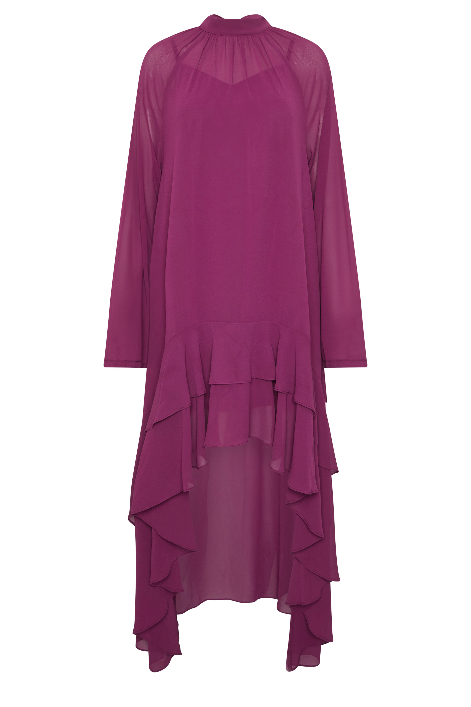STAR Purple Dipped Hem Maxi Dress | StarByJM 5