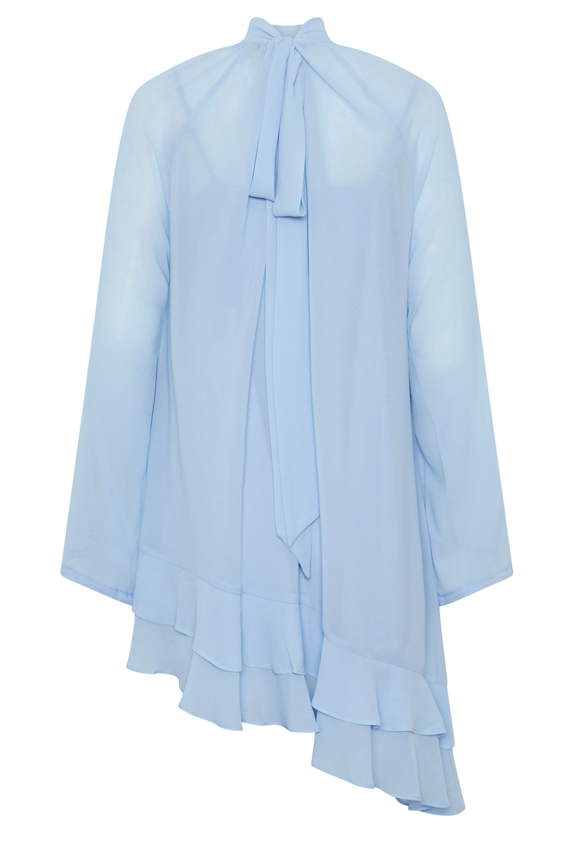 STAR Blue Asymmetric Mini Dress | StarByJM 1