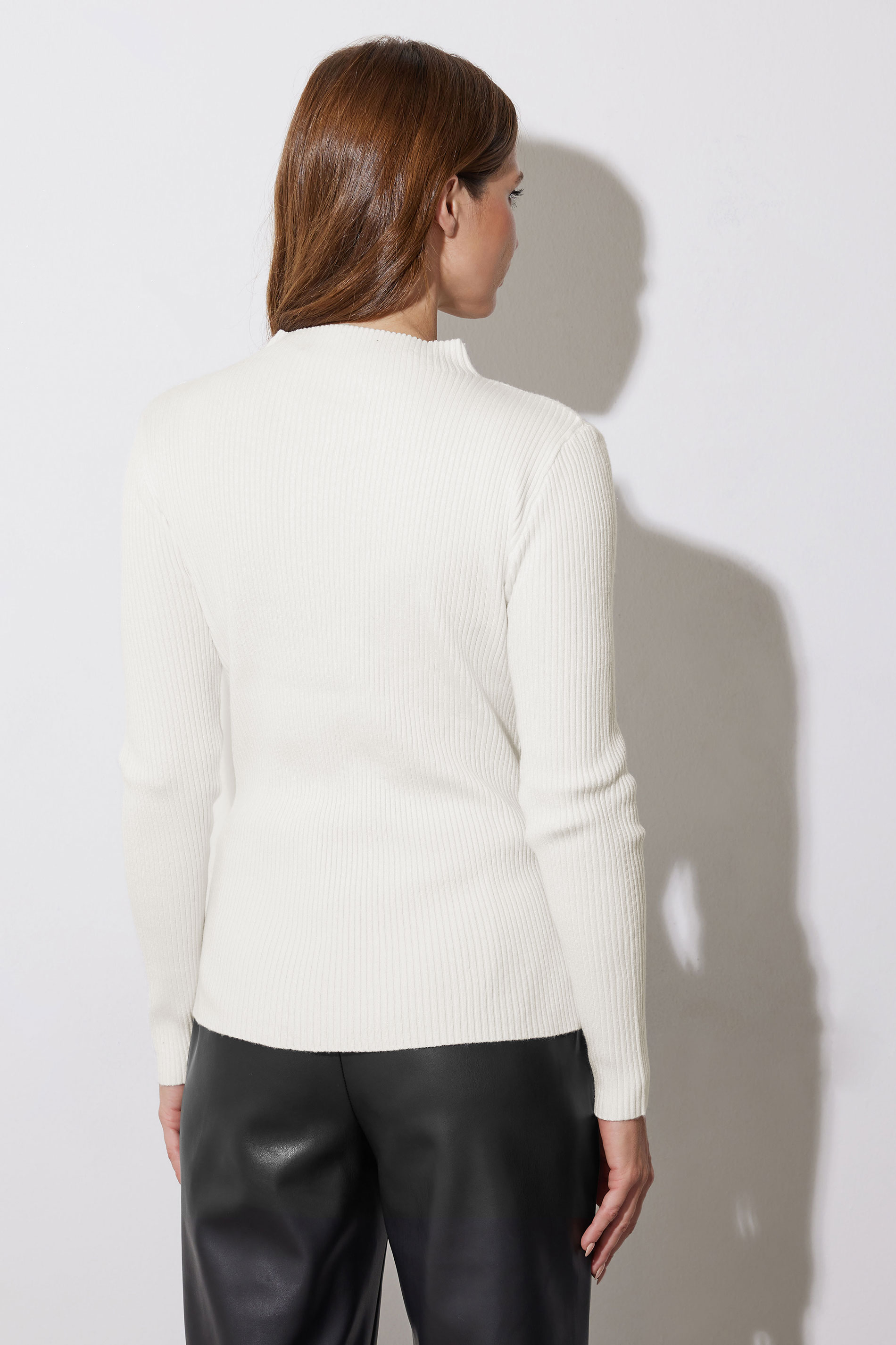 STAR White Embellished Neckline Jumper | STAR x JM 4