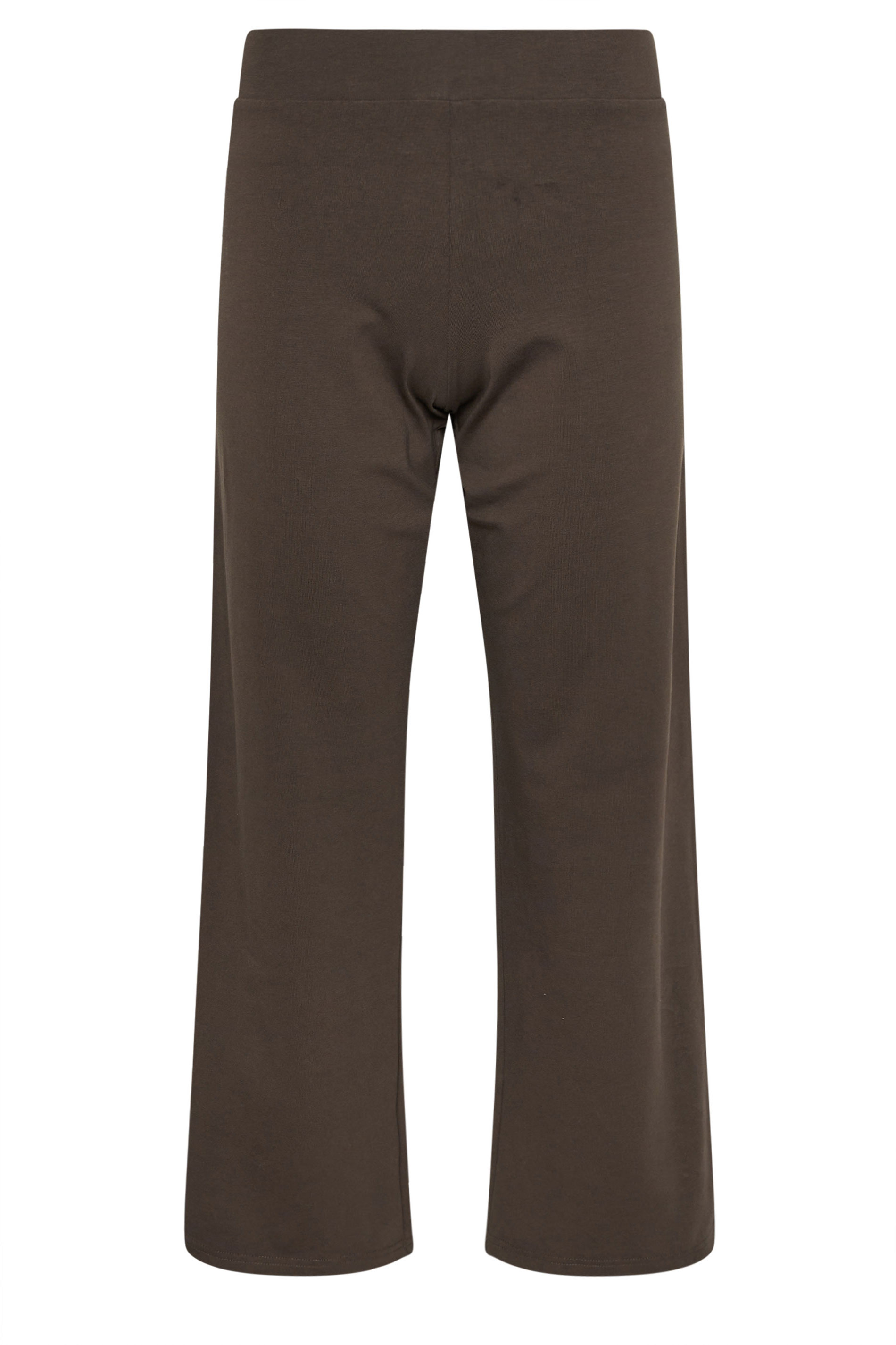 PixieGirl Petite Women's Chocolate Brown Stretch Yoga Trousers | PixieGirl 5