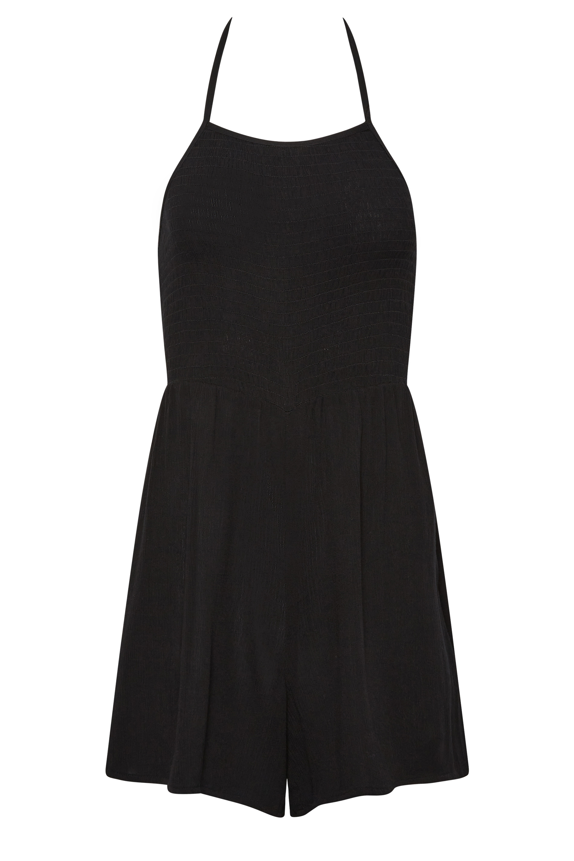 PixieGirl Black Shirred Playsuit | PixieGirl 6