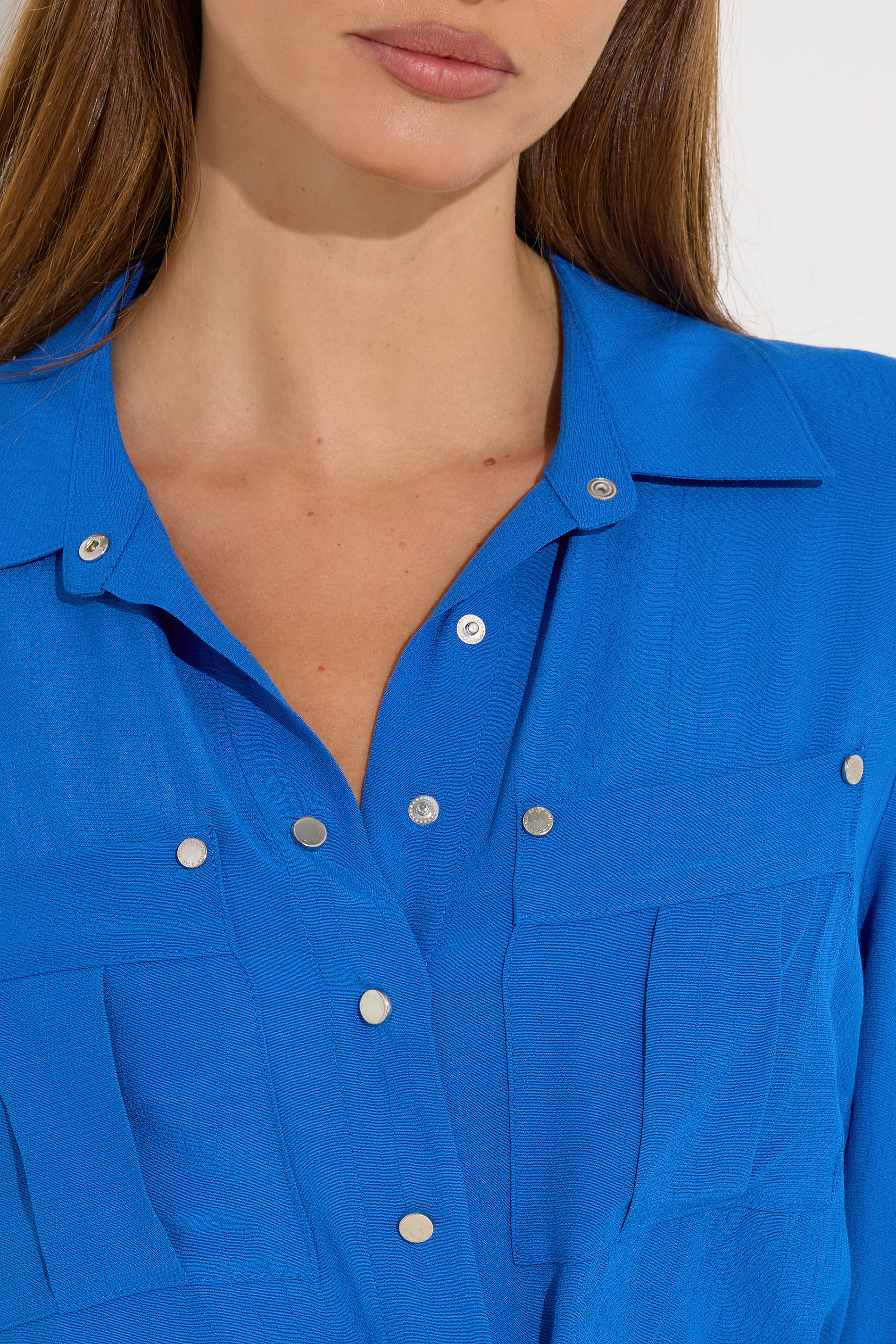 STAR Blue Buckle Shirt Dress | StarByJM 6