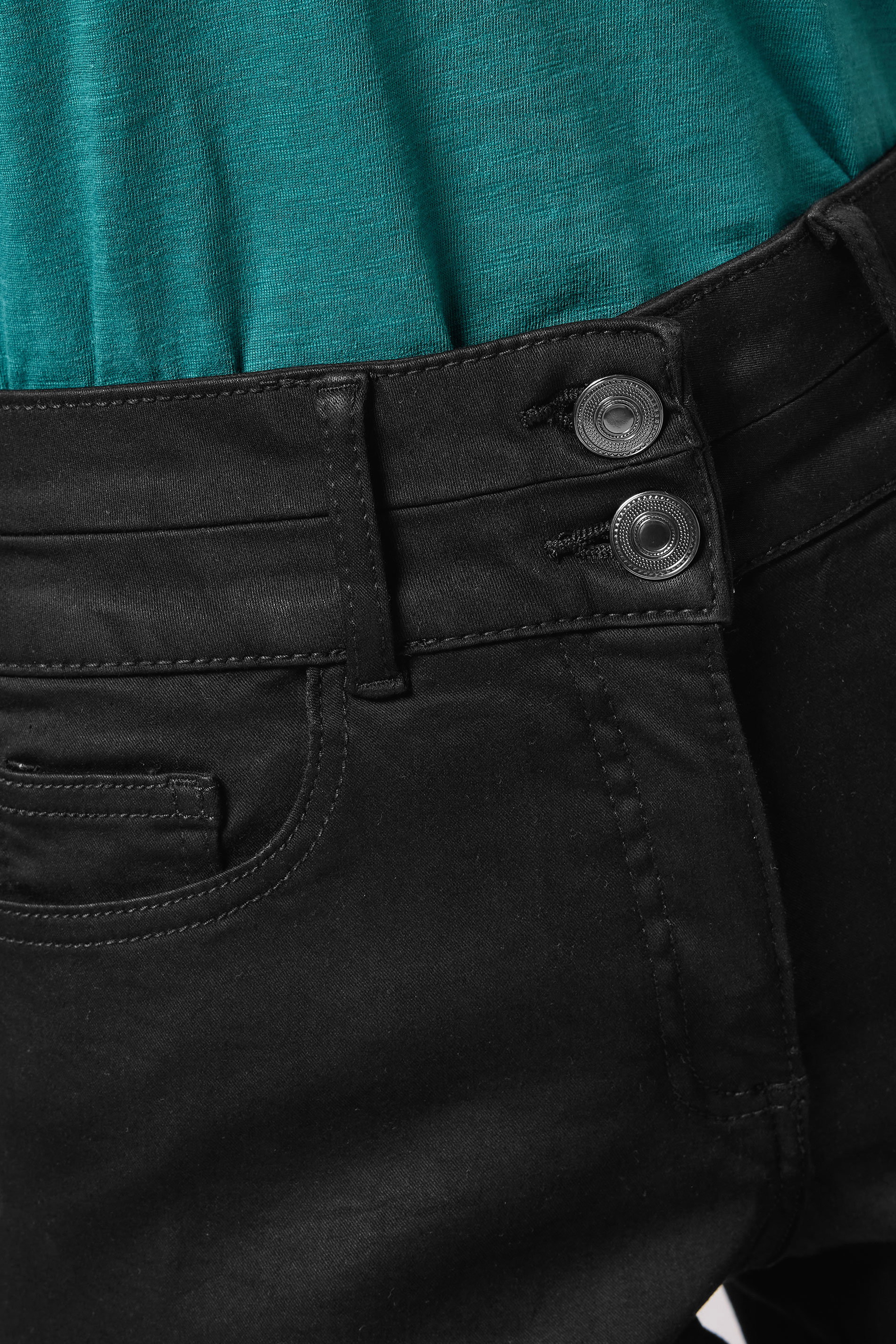M&Co Black Lift & Shape Straight Leg Jeans | M&Co 5
