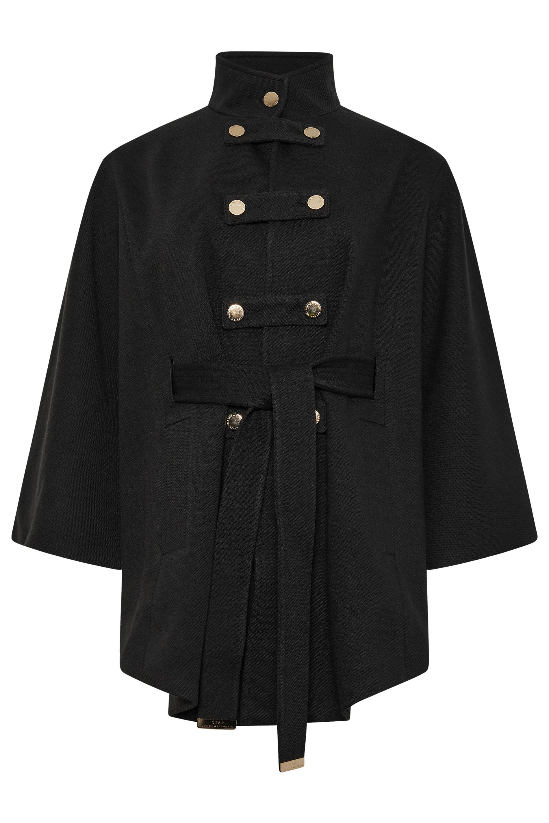 STAR Black Military Cape Jacket | STAR x JM 7