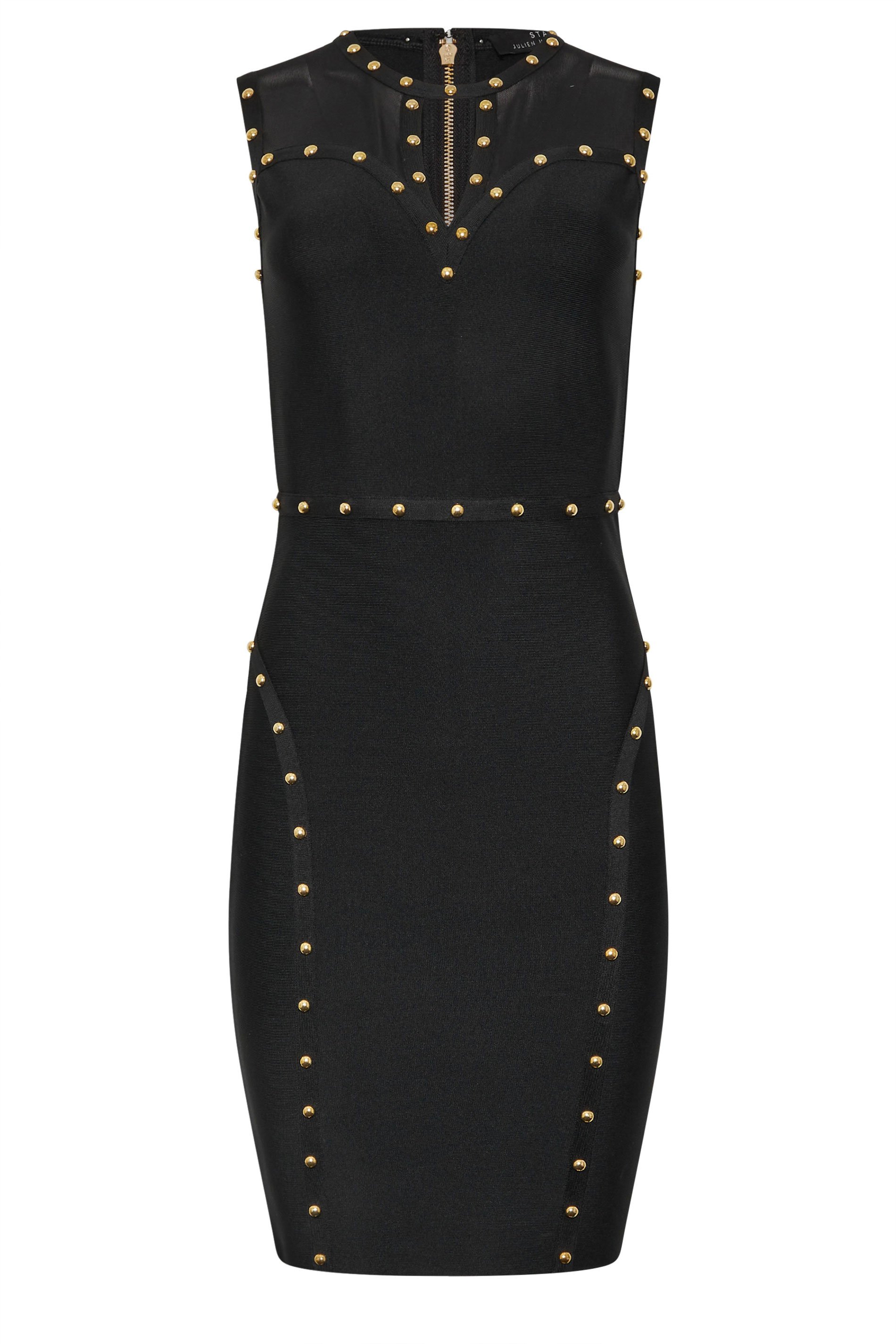 STAR Black Studded Bandage Dress | STAR x JM 7