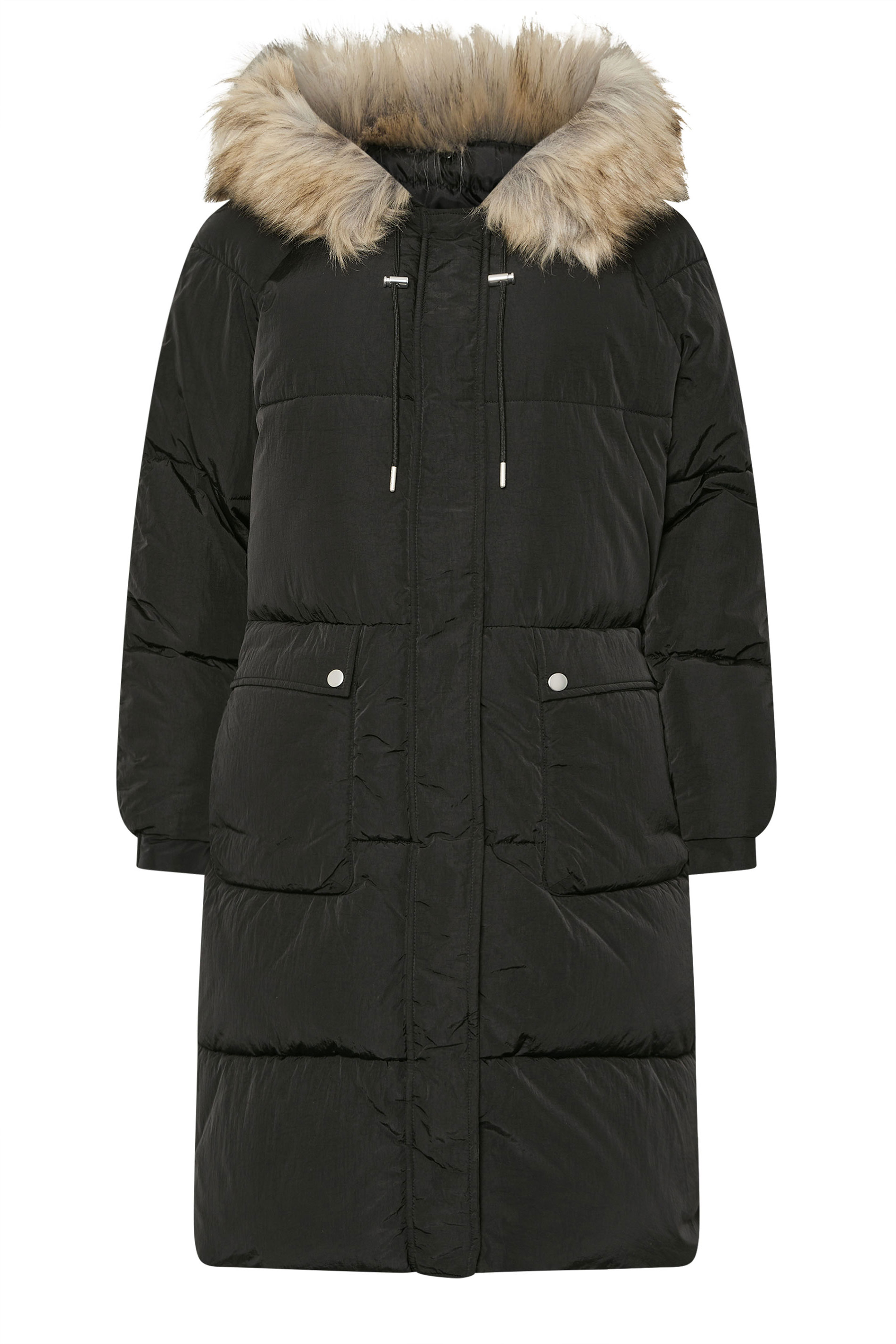 PixieGirl Petite Women's Black Padded Puffer Coat | PixieGirl 5