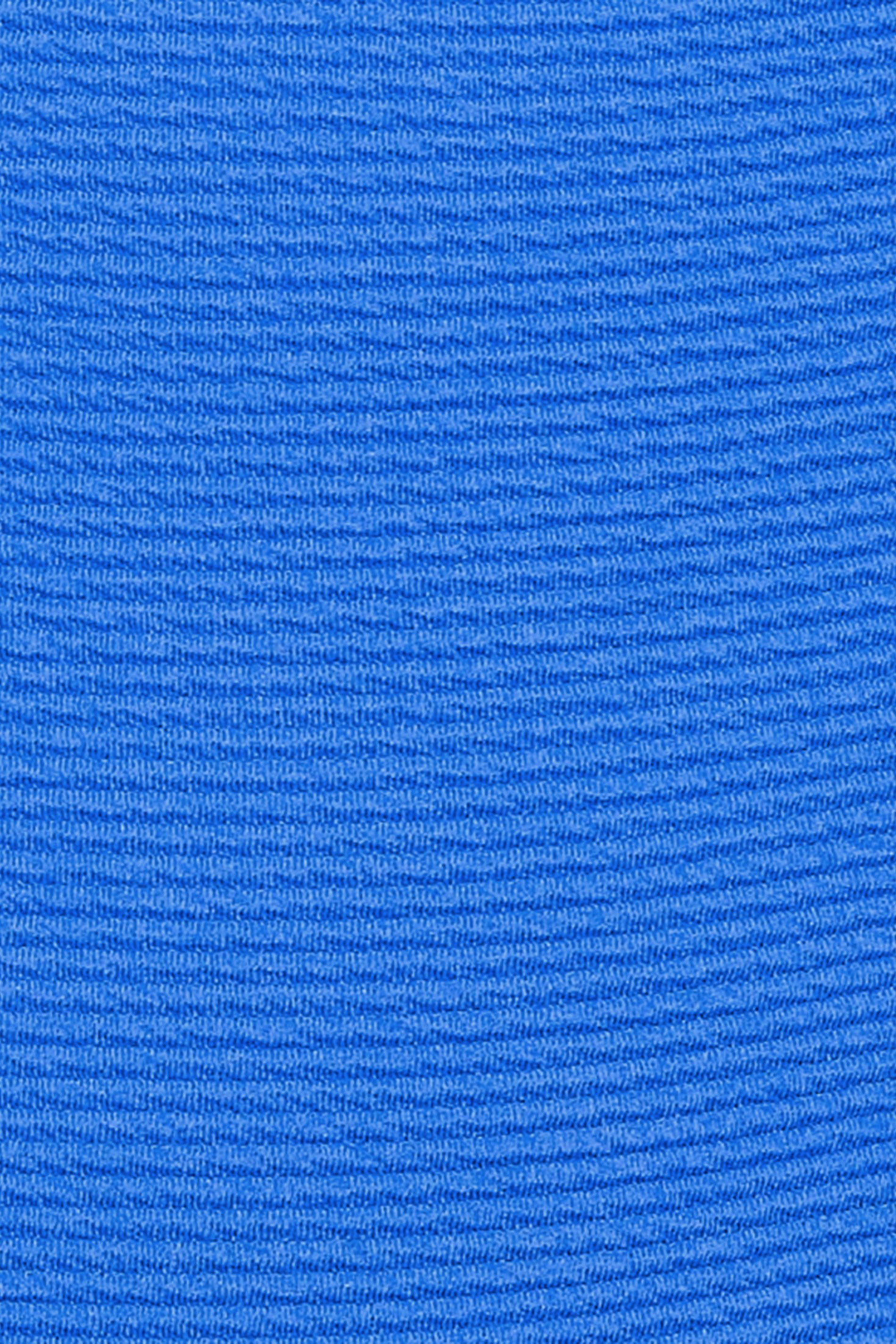 STAR Cobalt Blue Textured High Waisted Bikini Bottoms | StarByJM 5