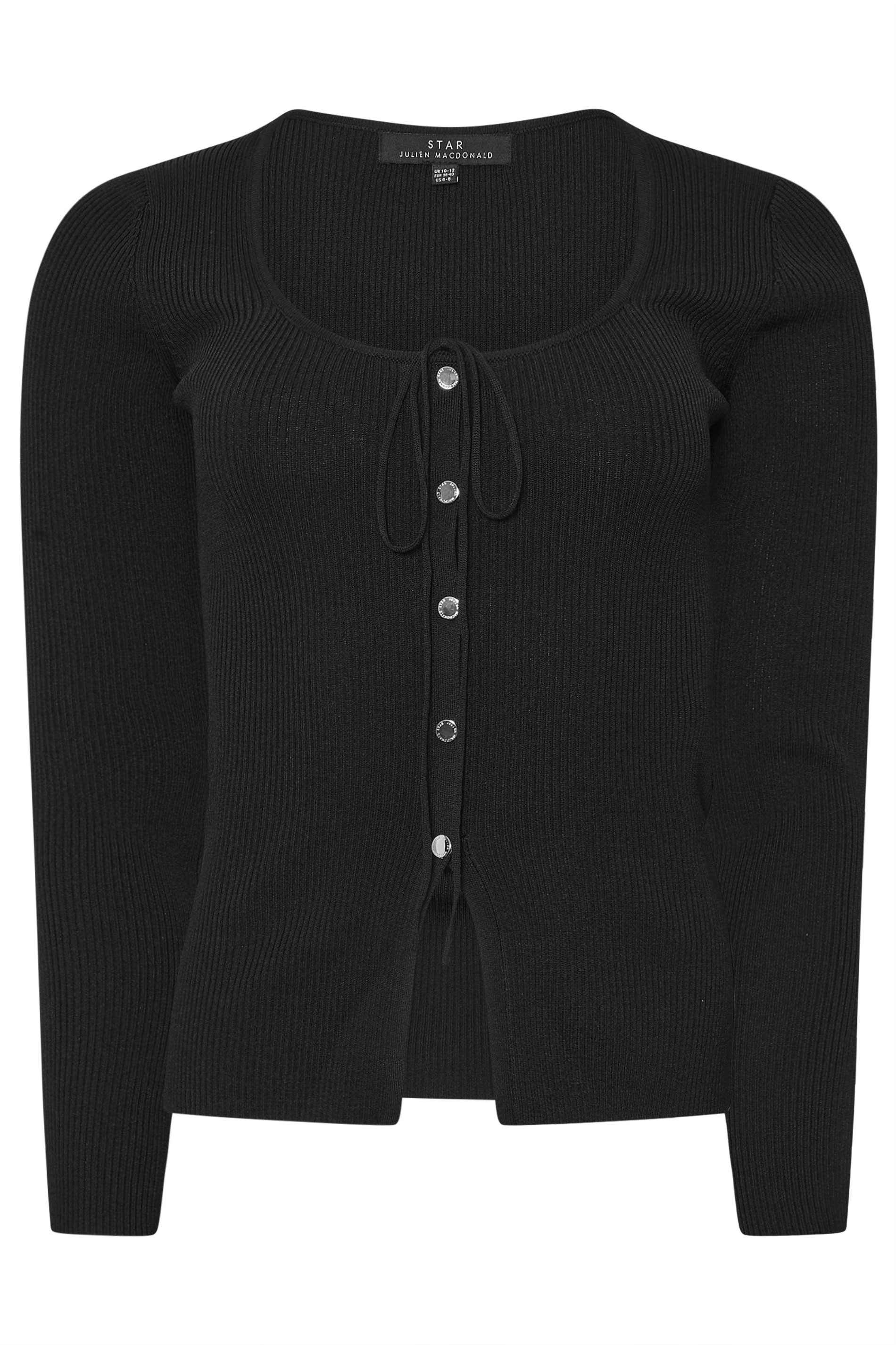 STAR Black Square Neck Tie Top | StarByJM 7