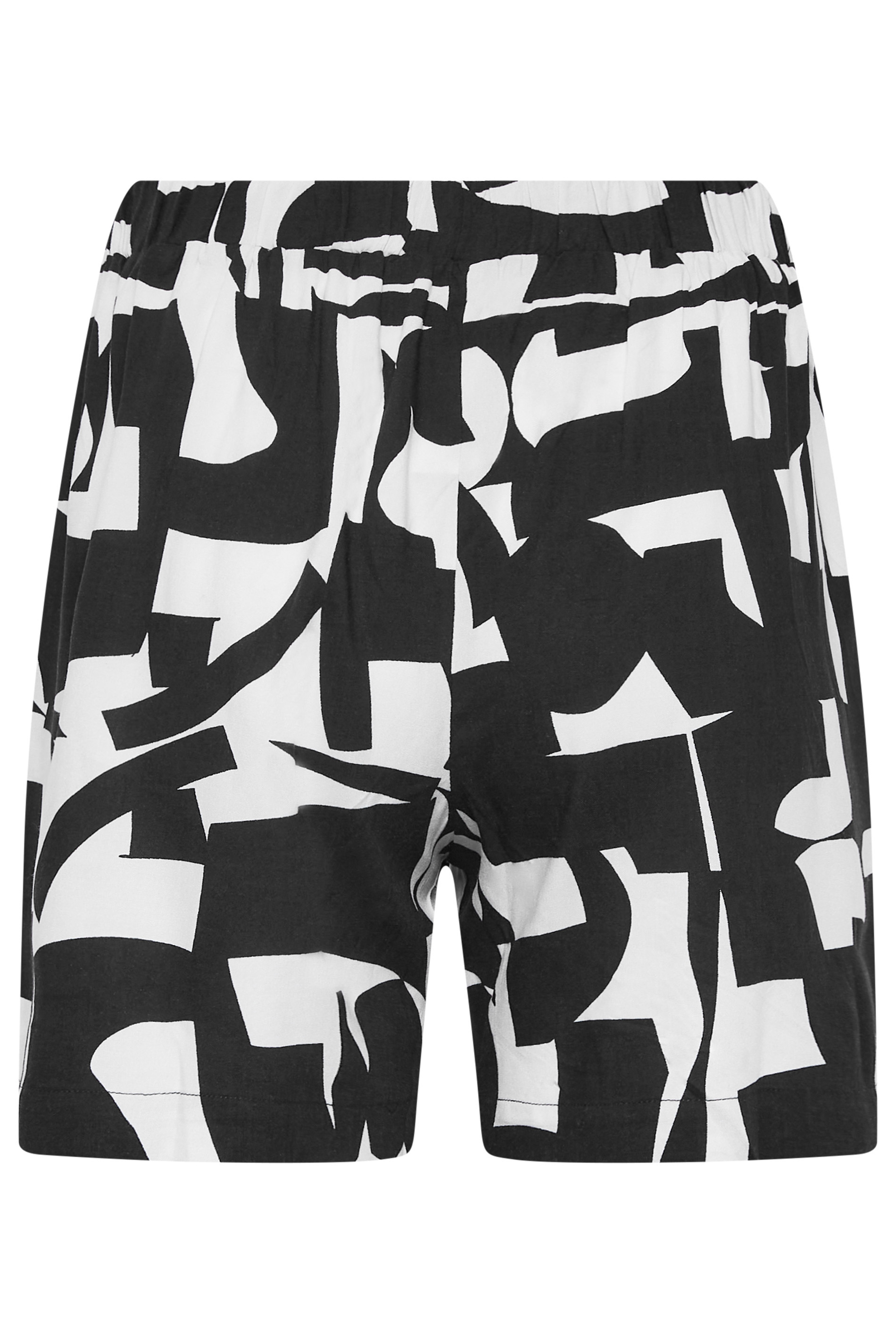 PixieGirl Black Abstract Shorts | PixieGirl  4