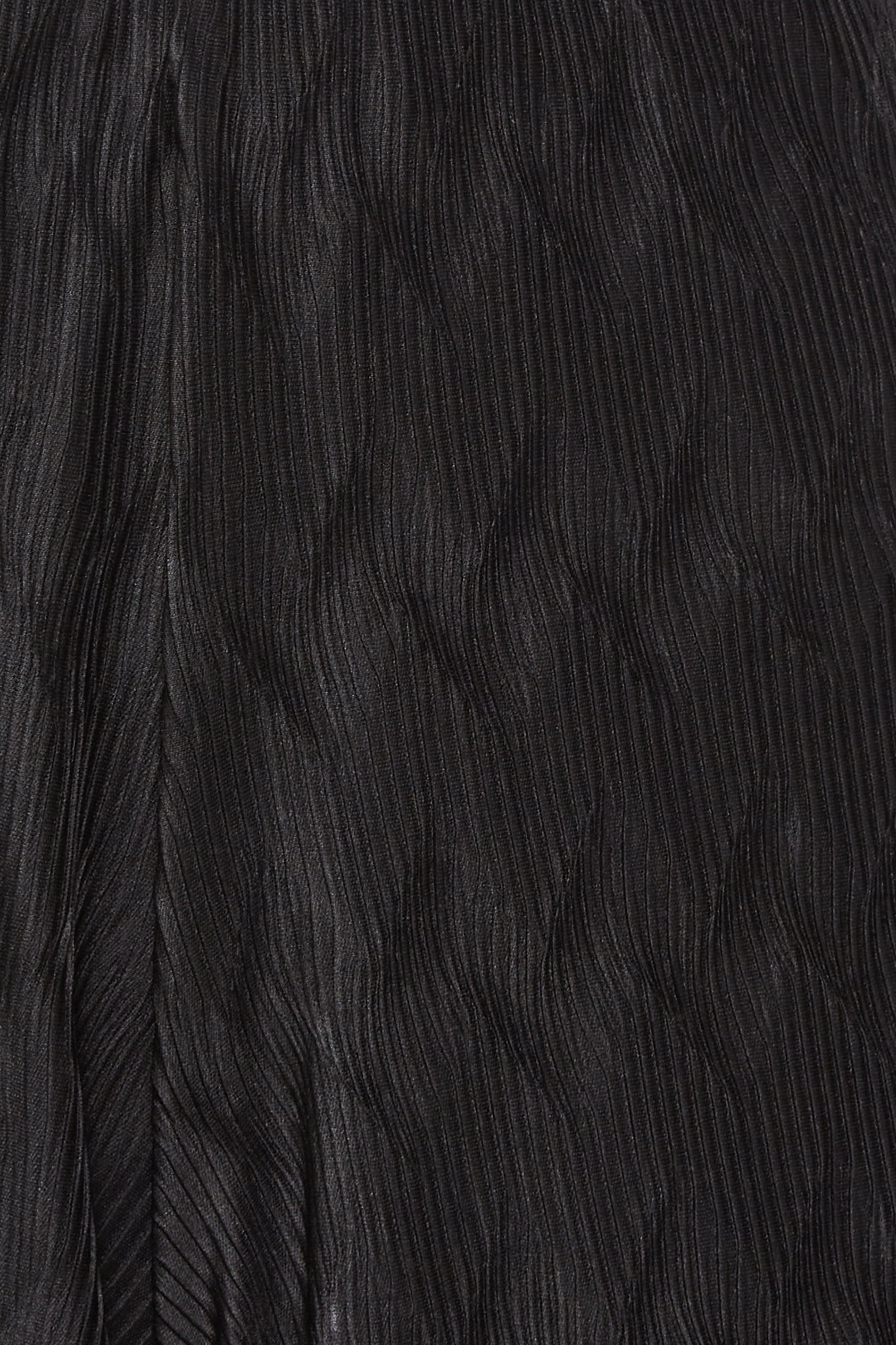 PixieGirl Black Zig Zag Plisse Wide Leg Trousers | PixieGirl  5