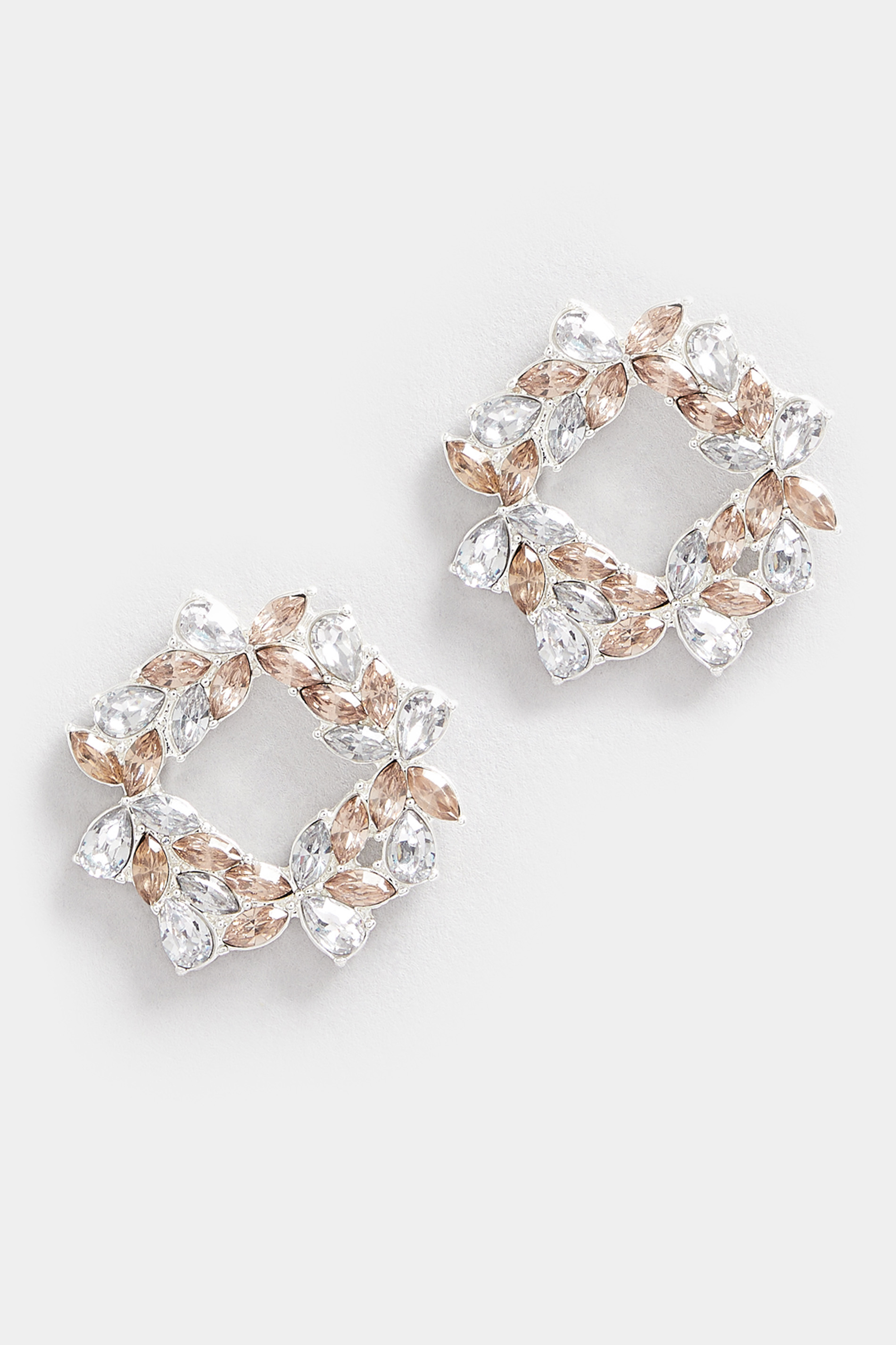 Diamante Circular Earrings 2