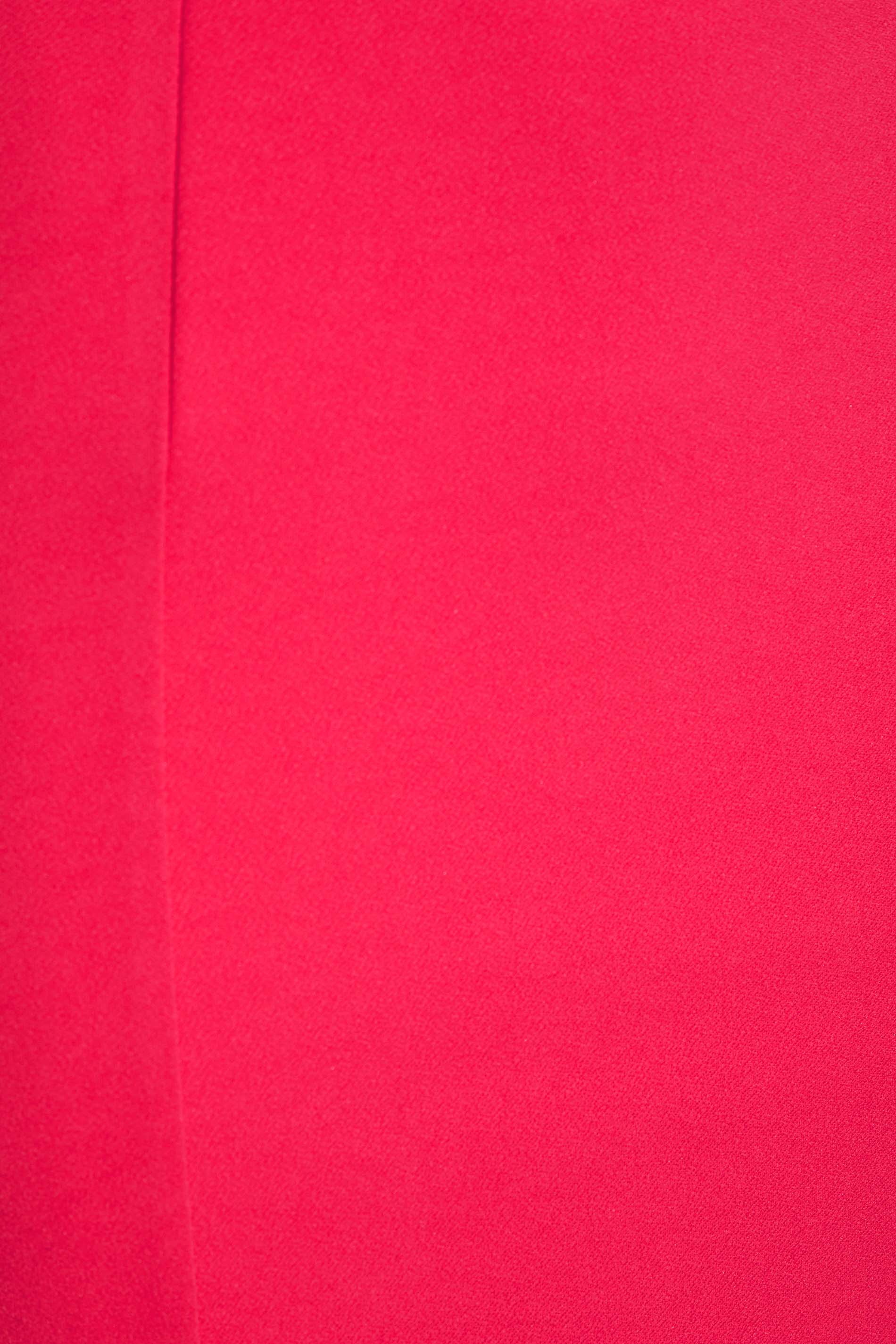 Petite Hot Pink Bandeau Midi Dress | PixieGirl 5