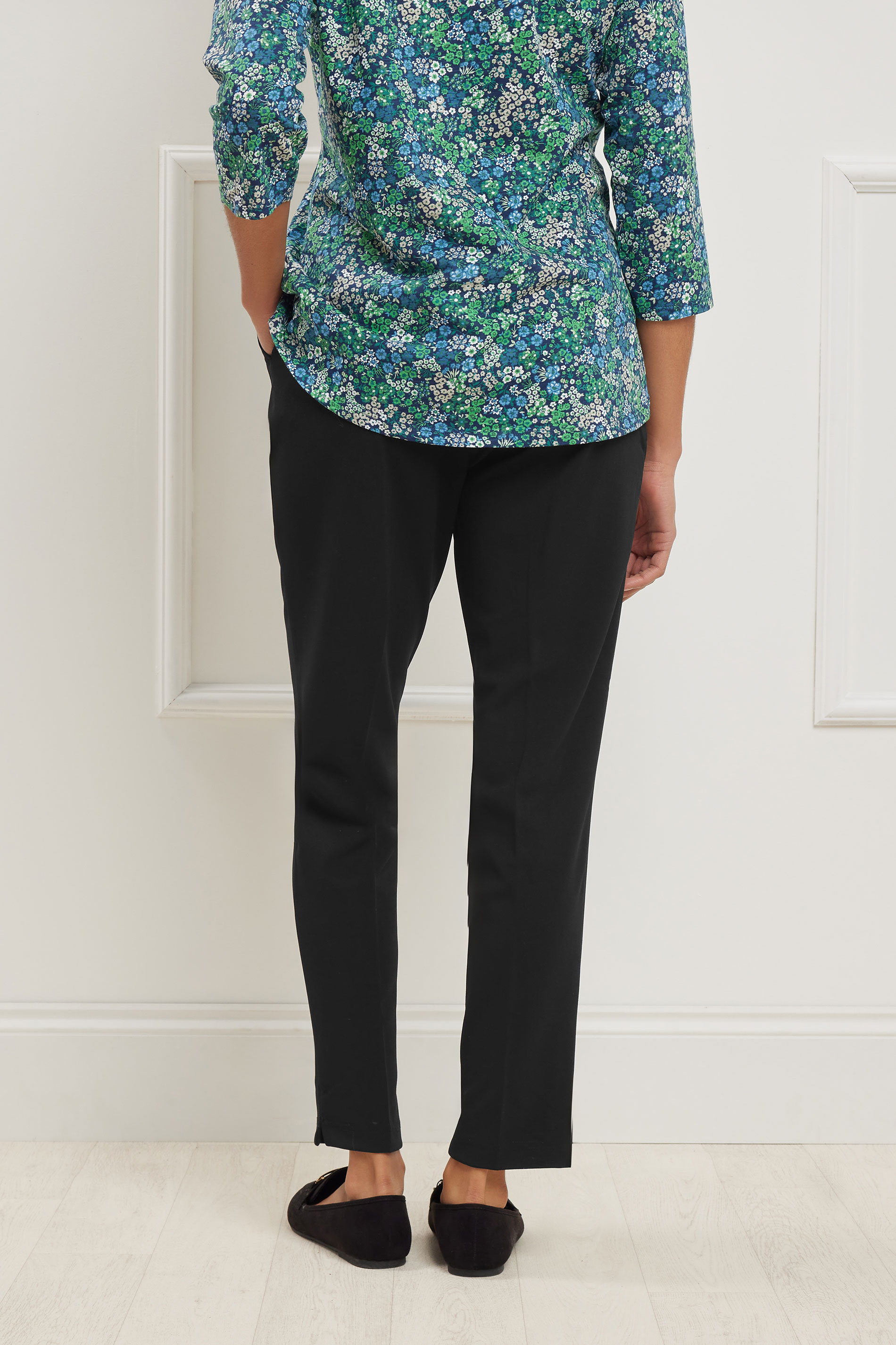 M&Co Black Tapered Tailored Trousers | M&Co 5