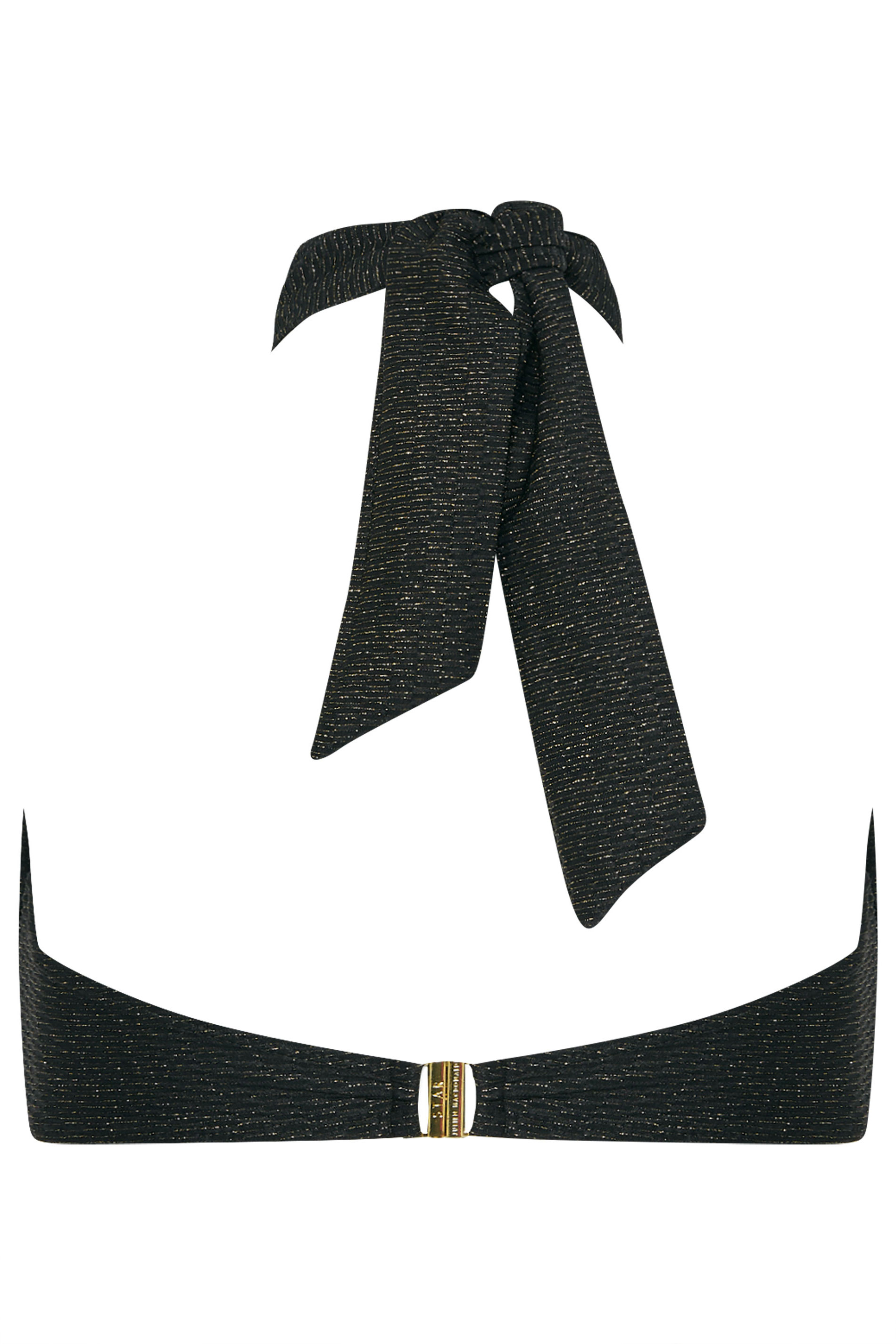 STAR Black Metallic Bikini Top | StarByJM 10