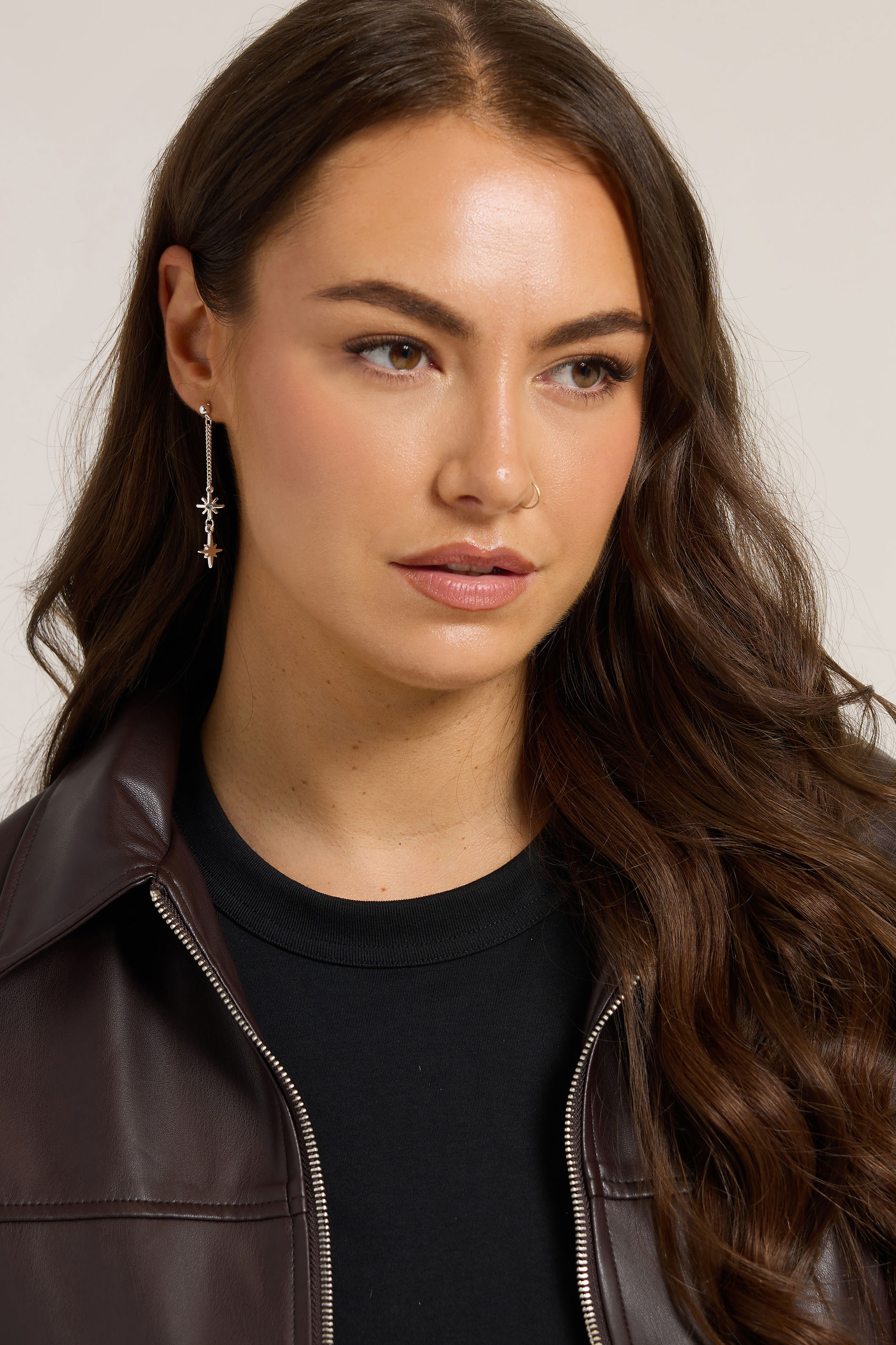 6 PACK Silver Tone Mixed Star Earring Set | Yours Clothing 2