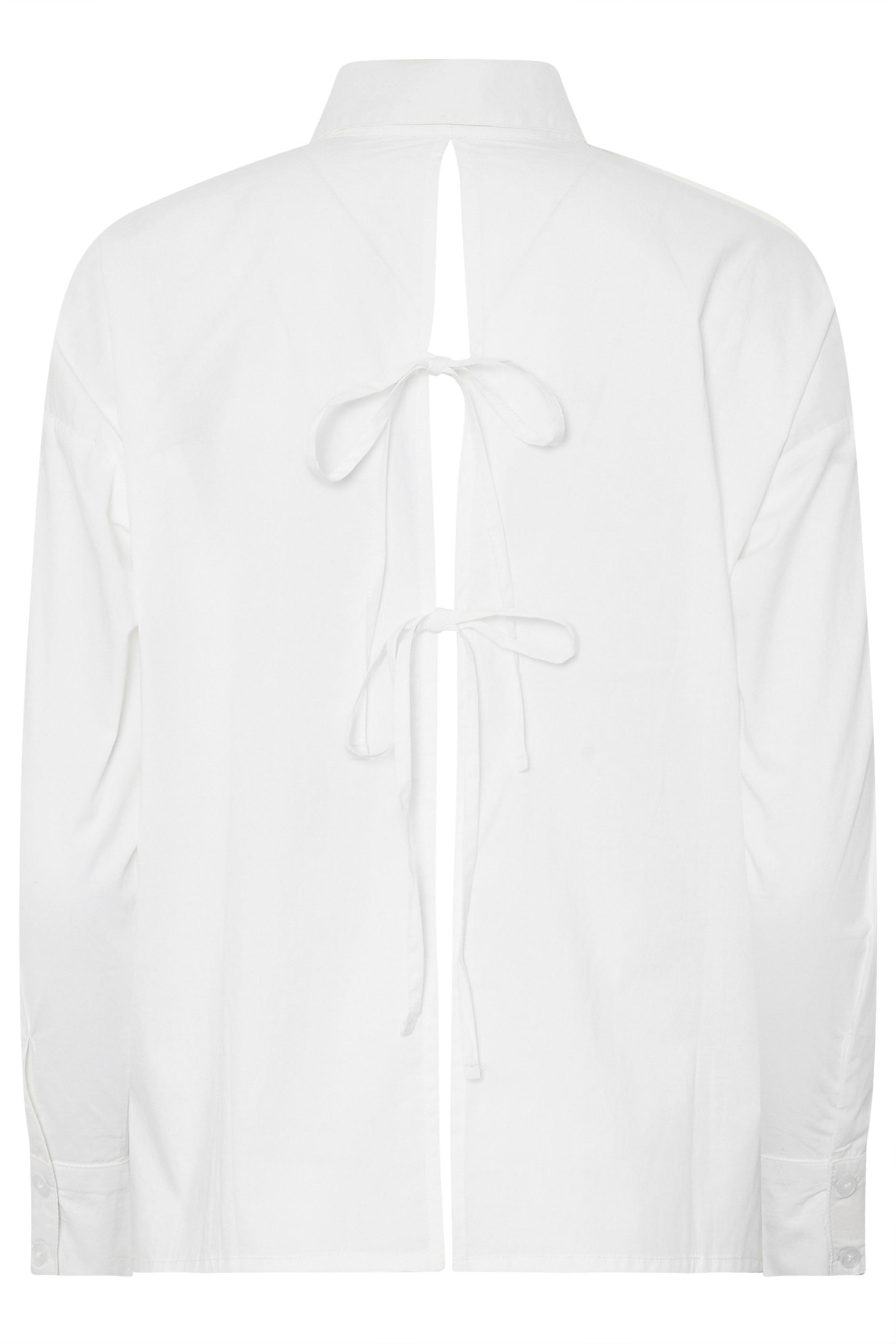PixieGirl Petite Women's White Tie Back Shirt | PixieGirl 6