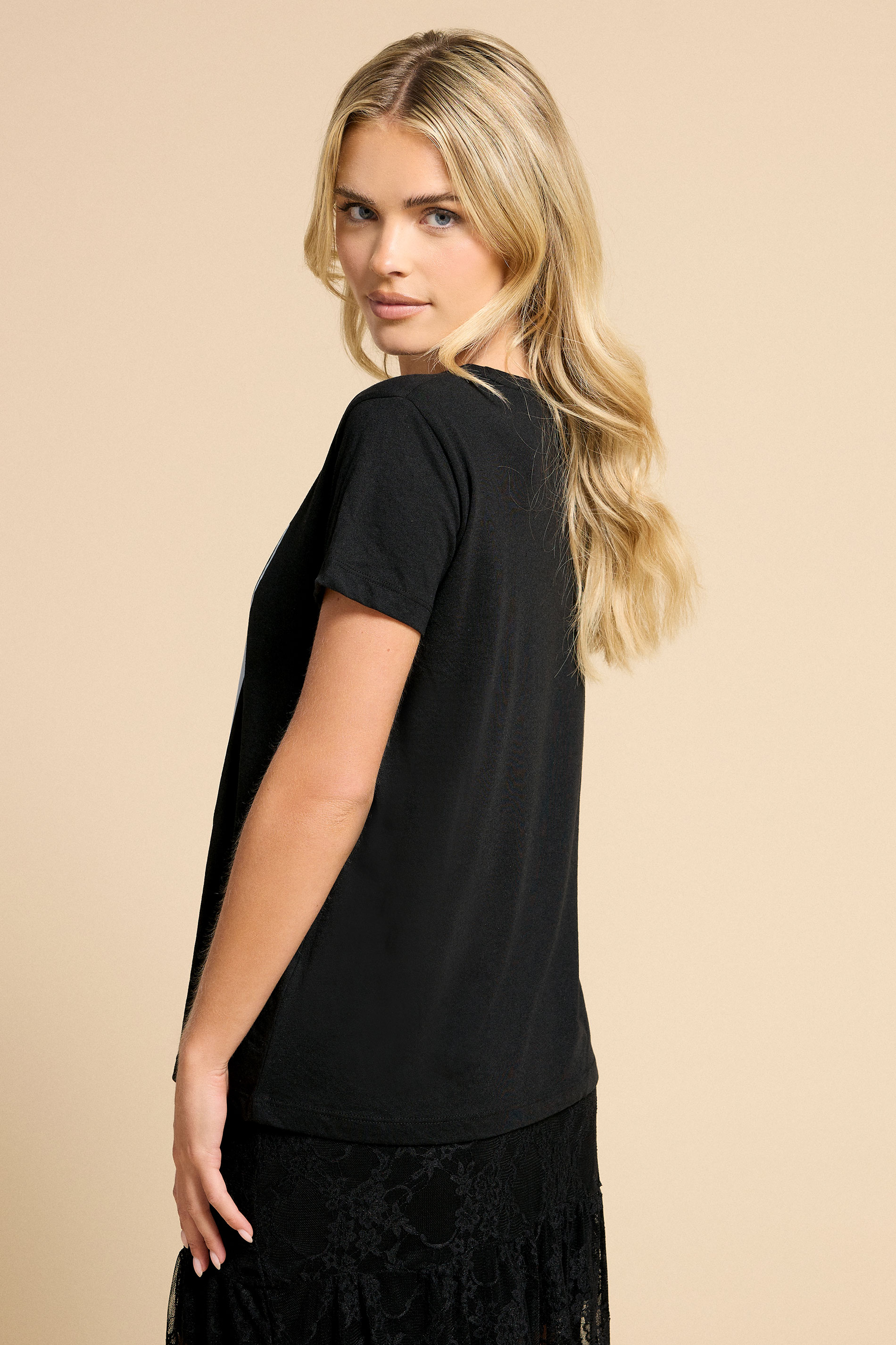 PixieGirl Petite Women's Black 'Oasis' Graphic T-Shirt | PixieGirl 3