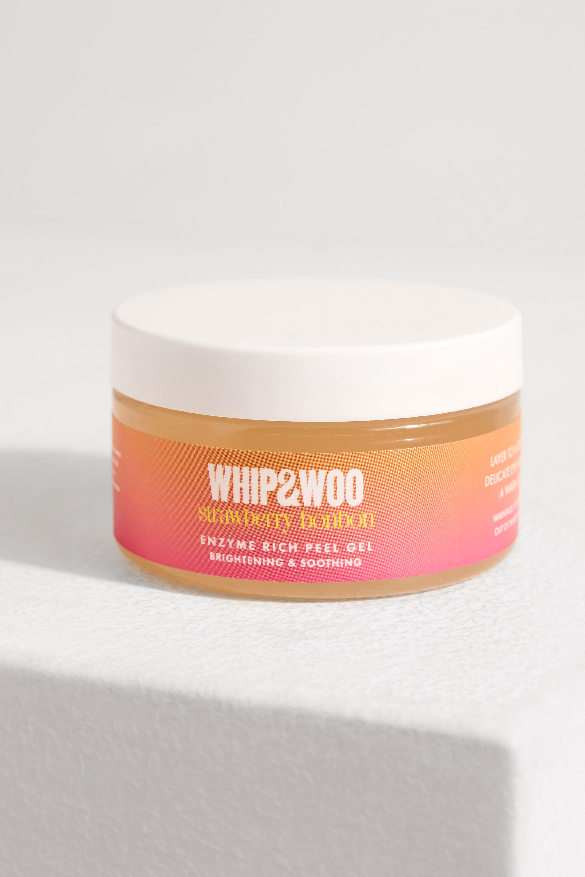 Strawberry Bonbon Enzyme Peel Face Mask Gel | Whip&Woo 3