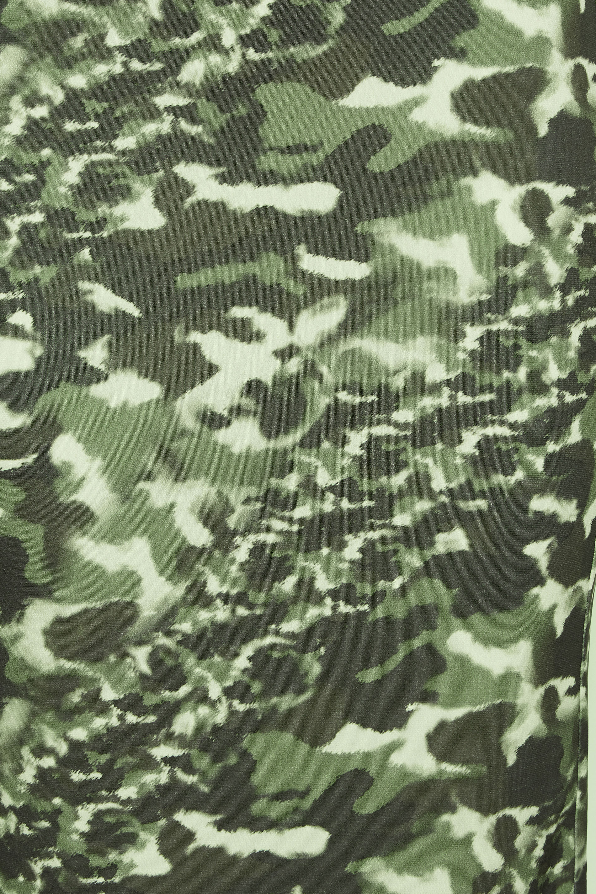 PixieGirl Khaki Green Camo Print Stretch Tube Midi Skirt | PixieGirl 4