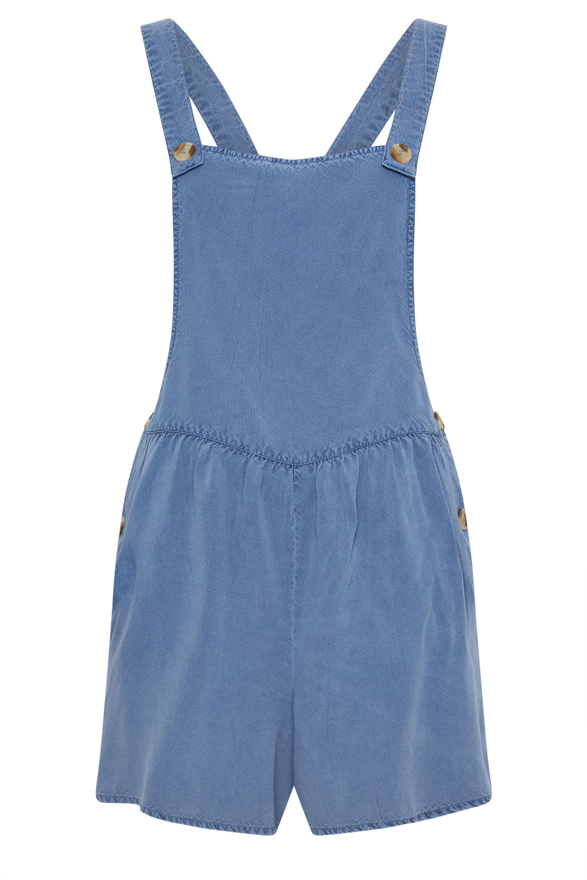 PixieGirl Petite Women's Blue Short Dungarees | PixieGirl 6