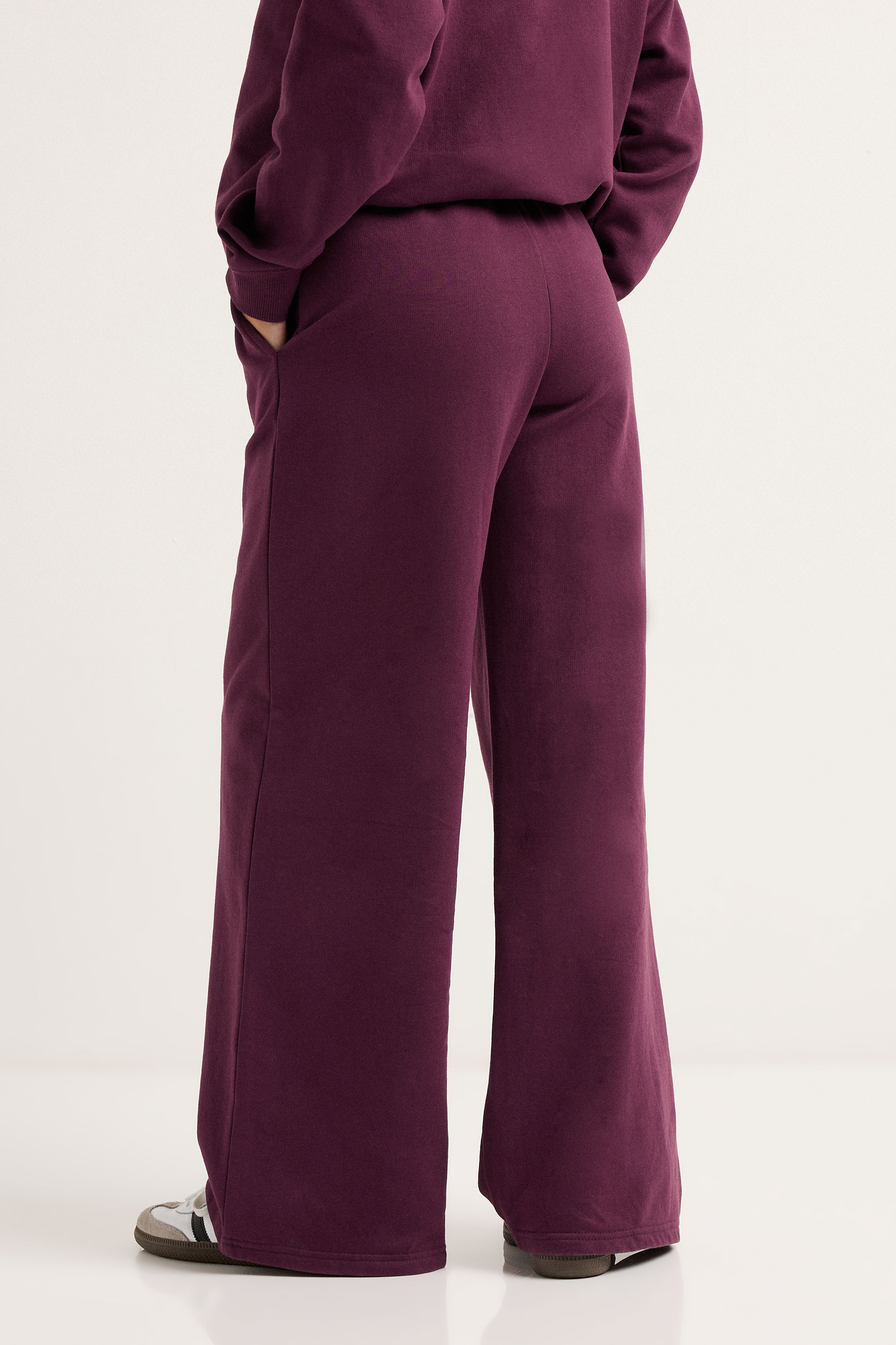 PixieGirl Petite Women's Burgundy Red 'San Francisco' Joggers | PixieGirl 3