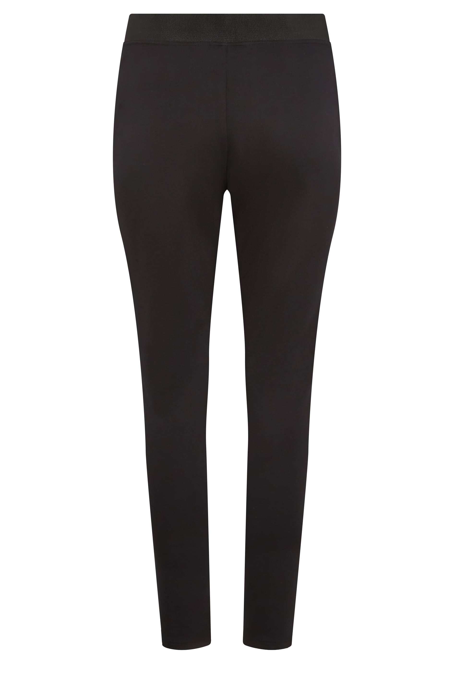 M&Co Black Ponte Seam Detail Leggings | M&Co  5