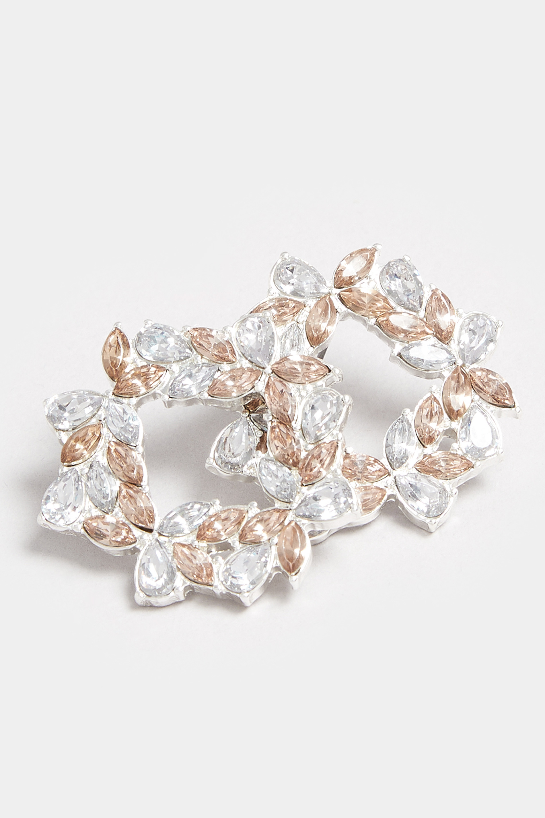 Diamante Circular Earrings 3