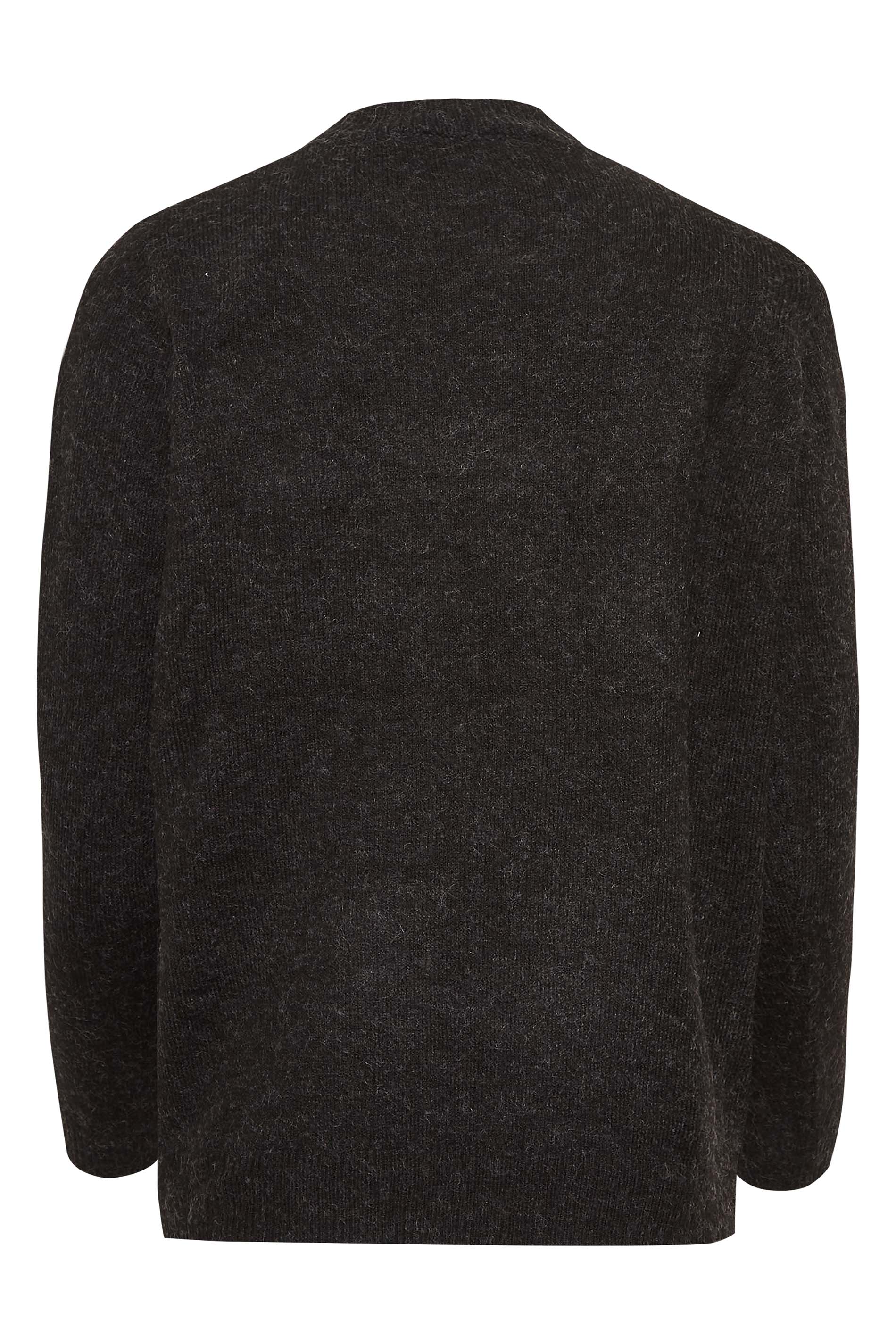 Petite Charcoal Grey Spot Sequin Jumper | PixieGirl 7