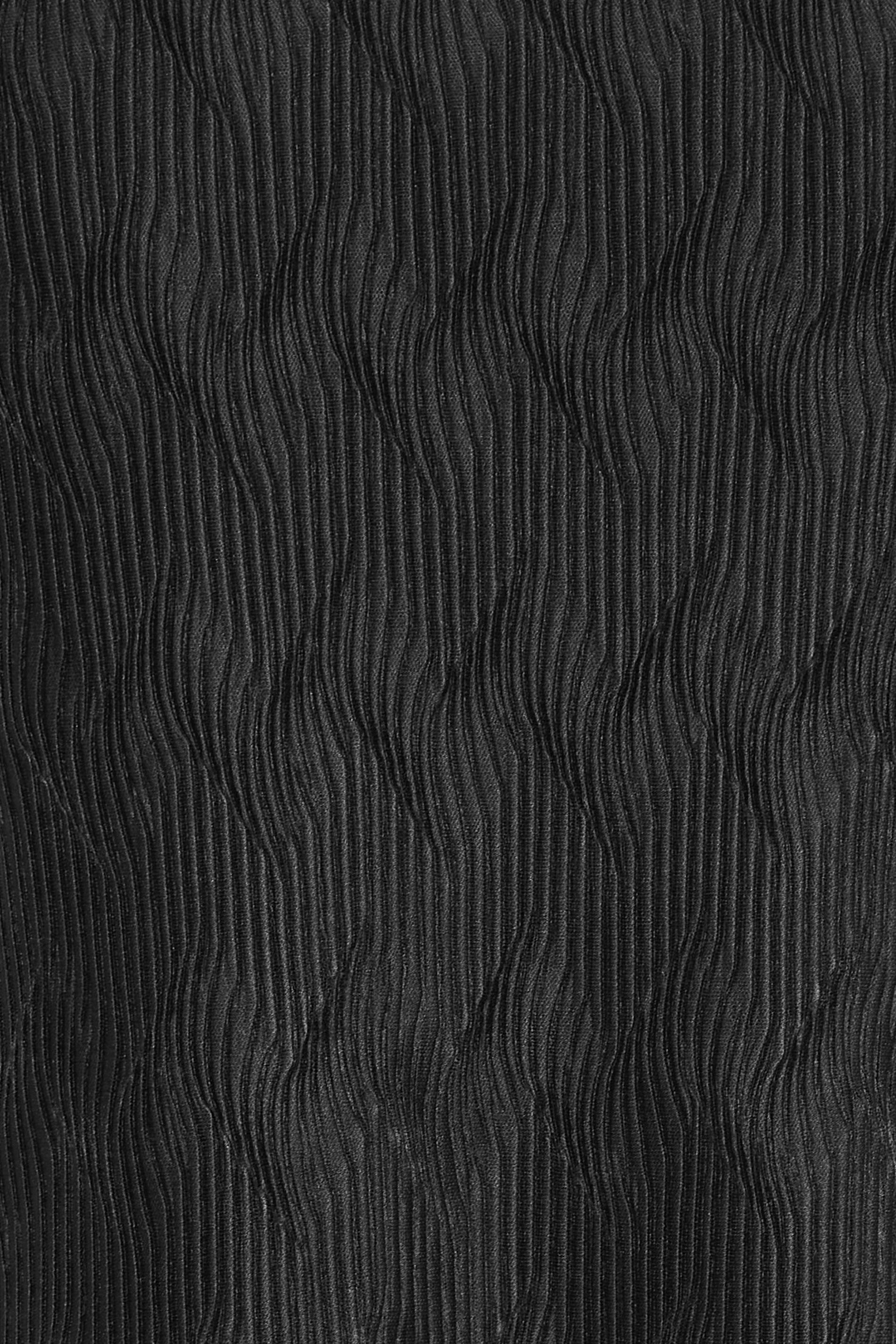 PixieGirl Black Zig Zag Plisse Top | PixieGirl  5