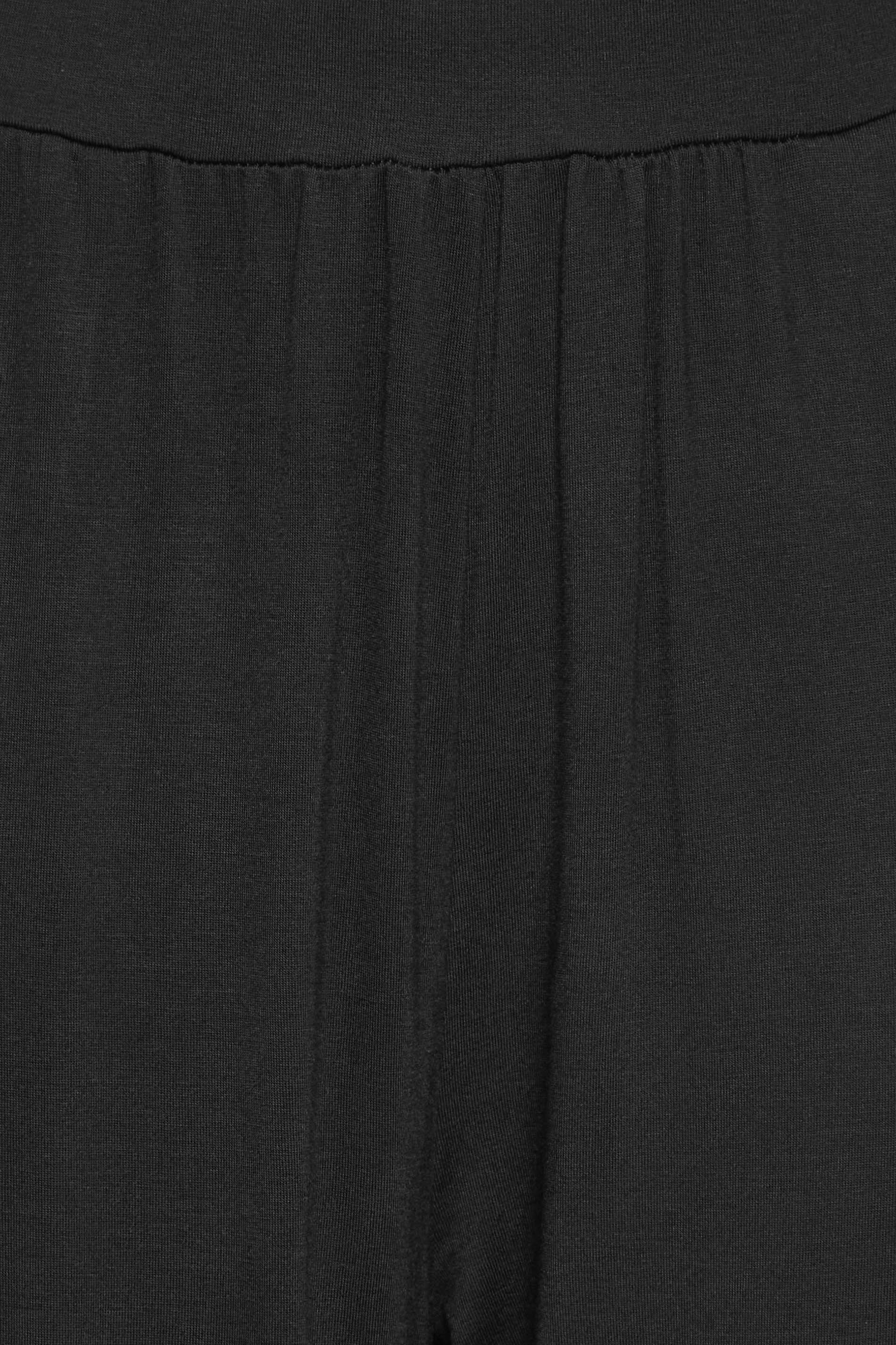 M&Co Black Soft Jersey Hareem Trousers | M&Co 5