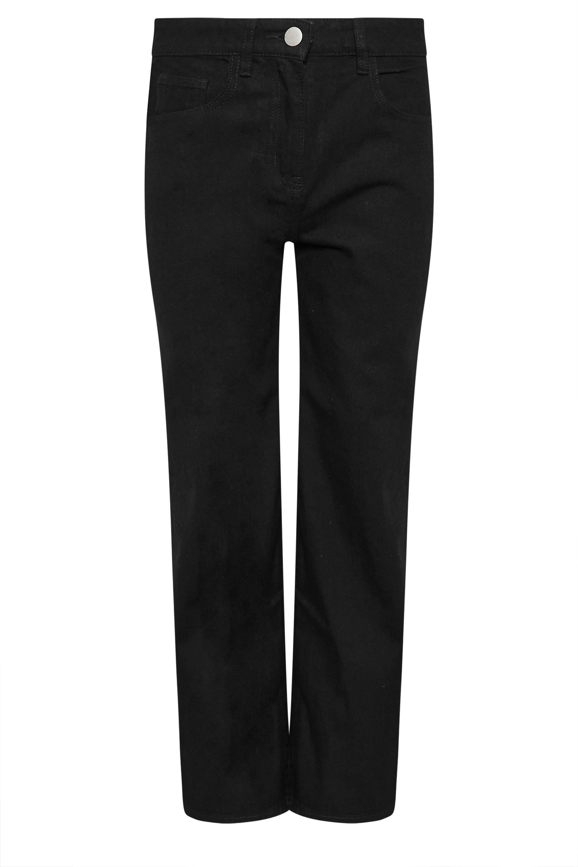 PixieGirl Petite Women's Black Wide Leg Jeans | PixieGirl 6