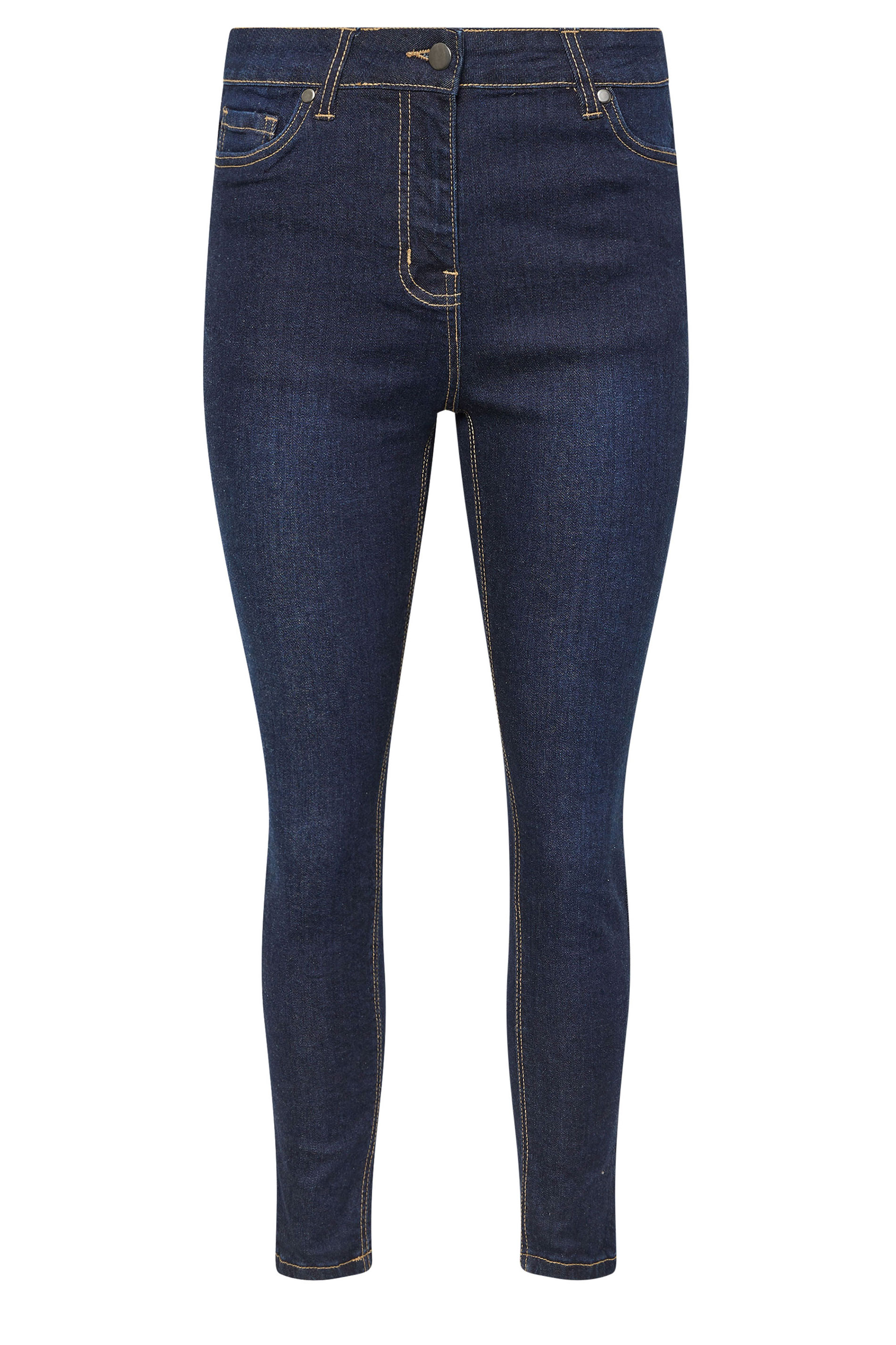 PixieGirl Petite Women's Dark Blue Stretch Skinny AVA Jeans | PixieGirl 5