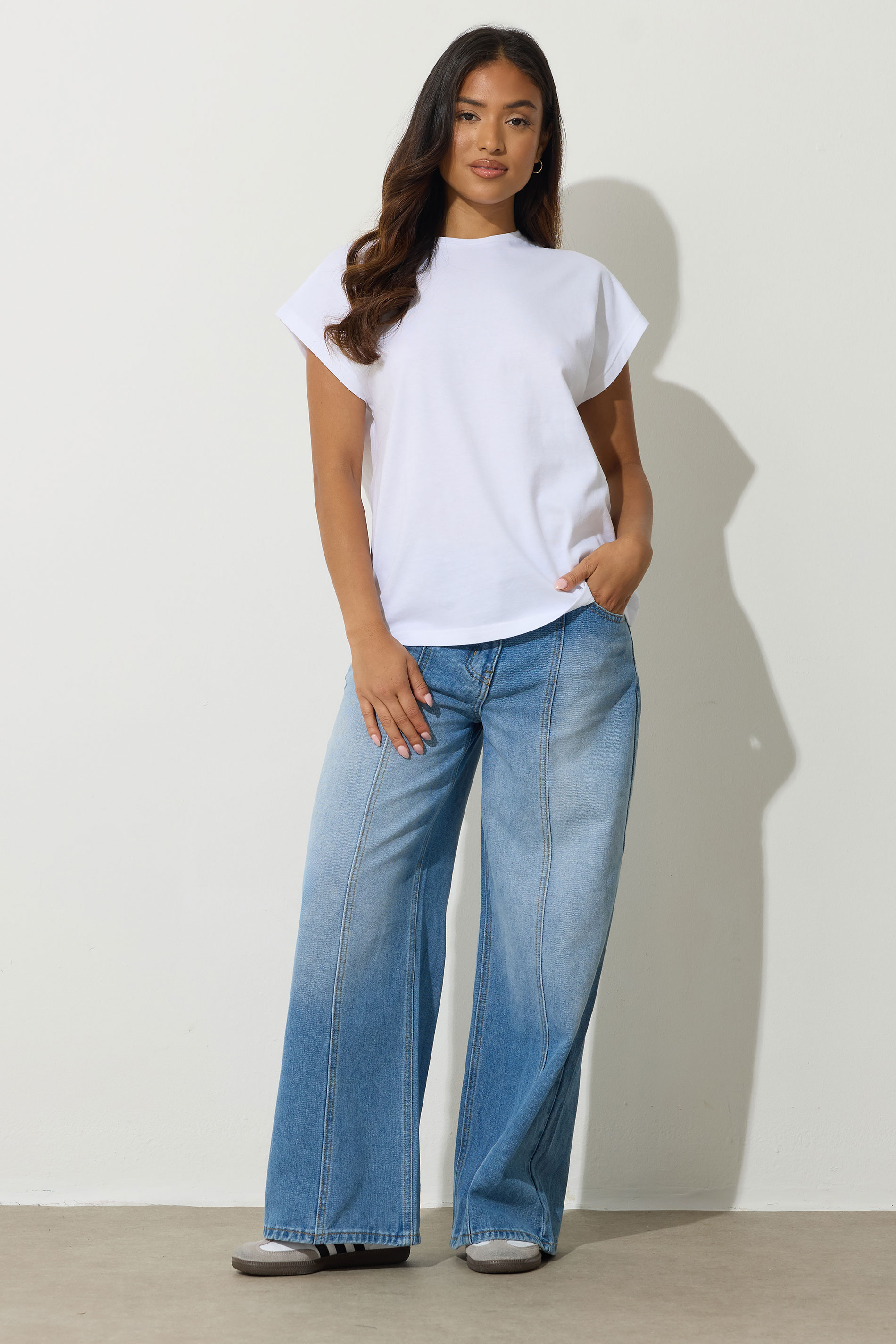 PixieGirl Petite Womens 2 PACK Black and White T-Shirts | PixieGirl 4