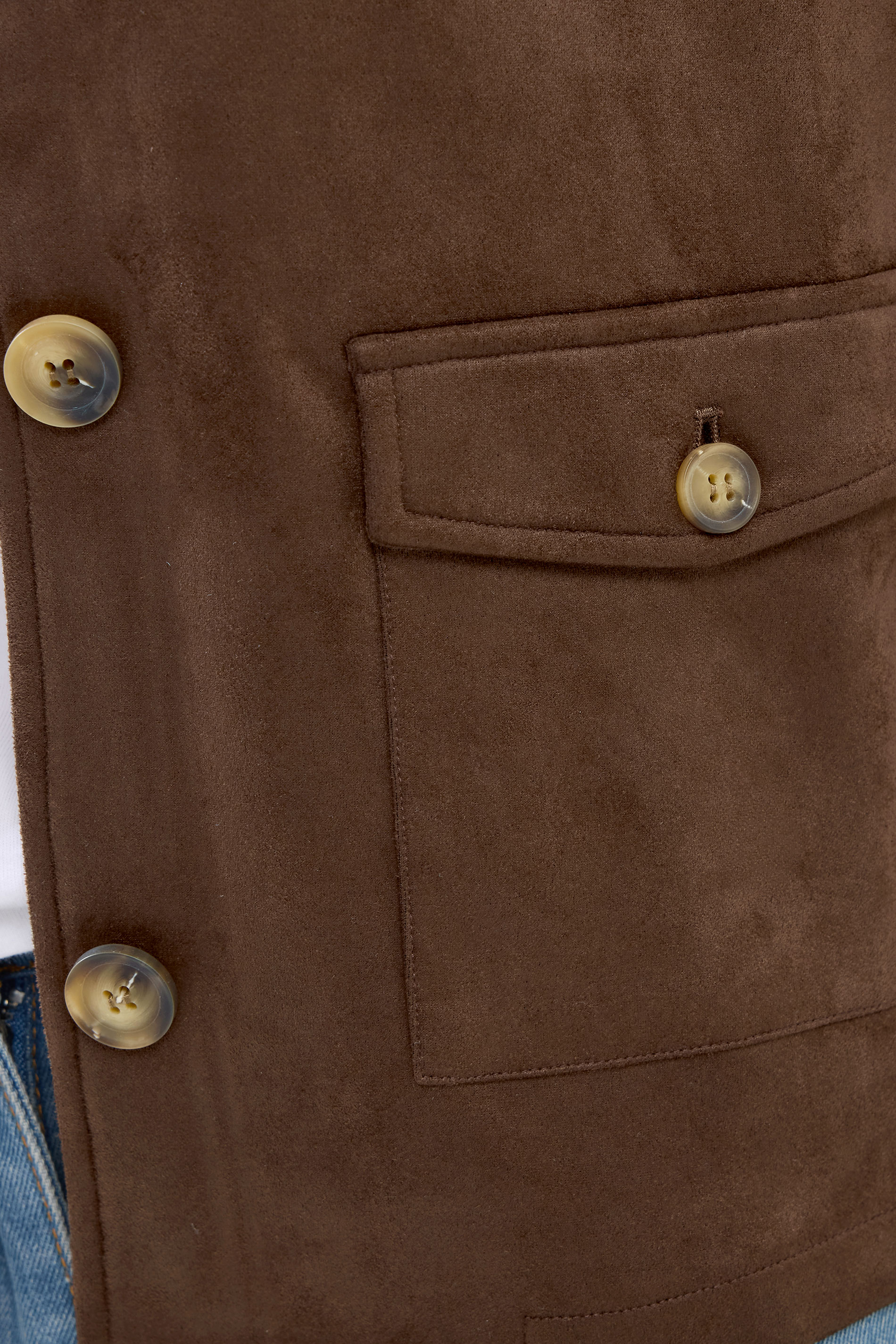 PixieGirl Petite Women's Chocolate Brown Suedette Jacket | PixieGirl 4