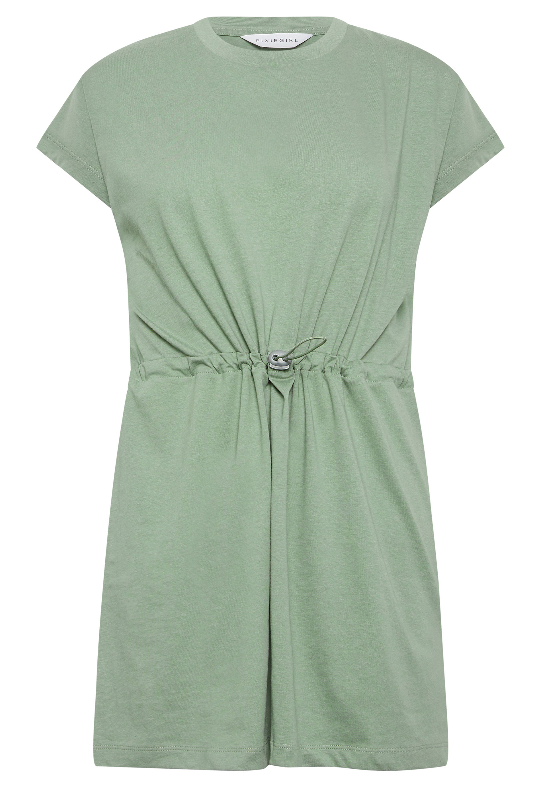 PixieGirl 2 PACK Black & Khaki Green Toggle Tunic Tops | PixieGirl 8