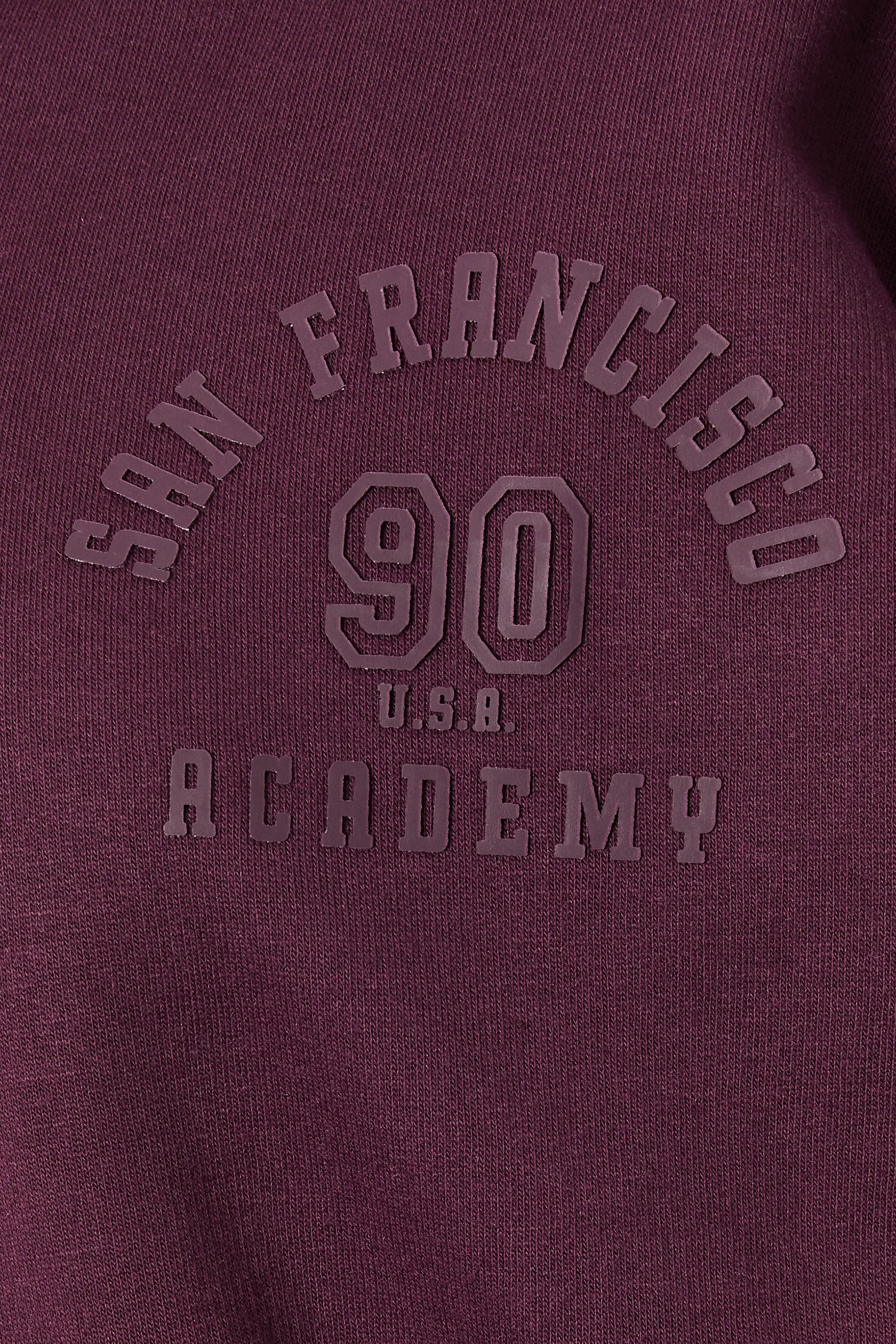 PixieGirl Petite Women's Burgundy Red 'San Francisco' Zip Sweatshirt | PixieGirl 8