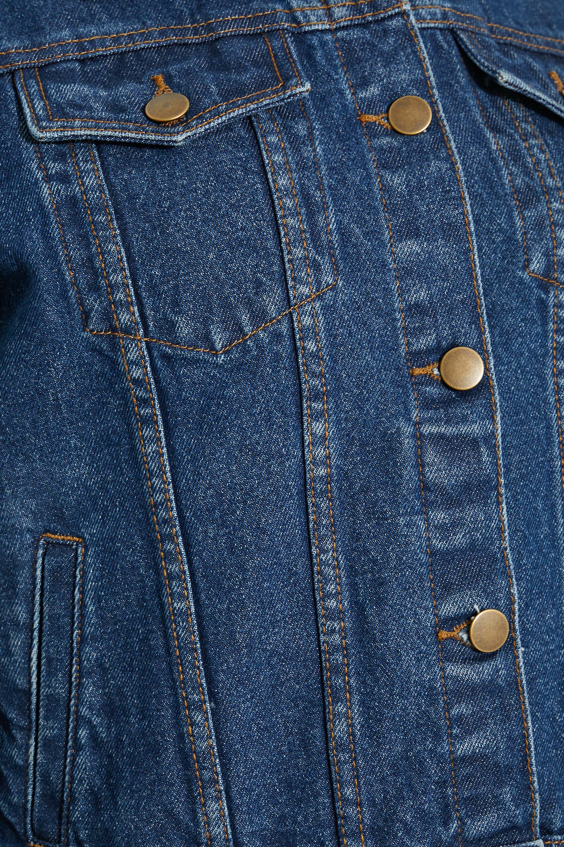 Petite Blue Denim Jacket | PixieGirl 5