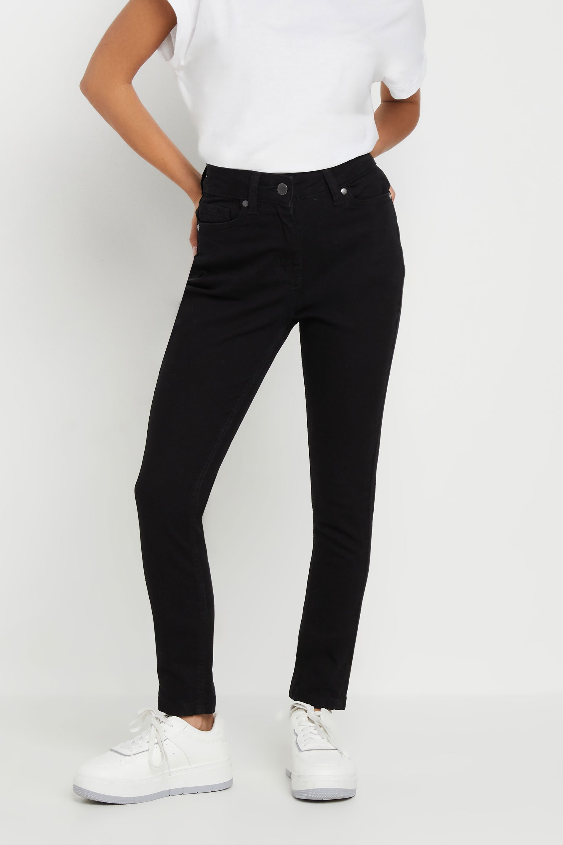 PixieGirl Petite Women's Black Stretch Skinny Fit AVA Jeans | PixieGirl 2