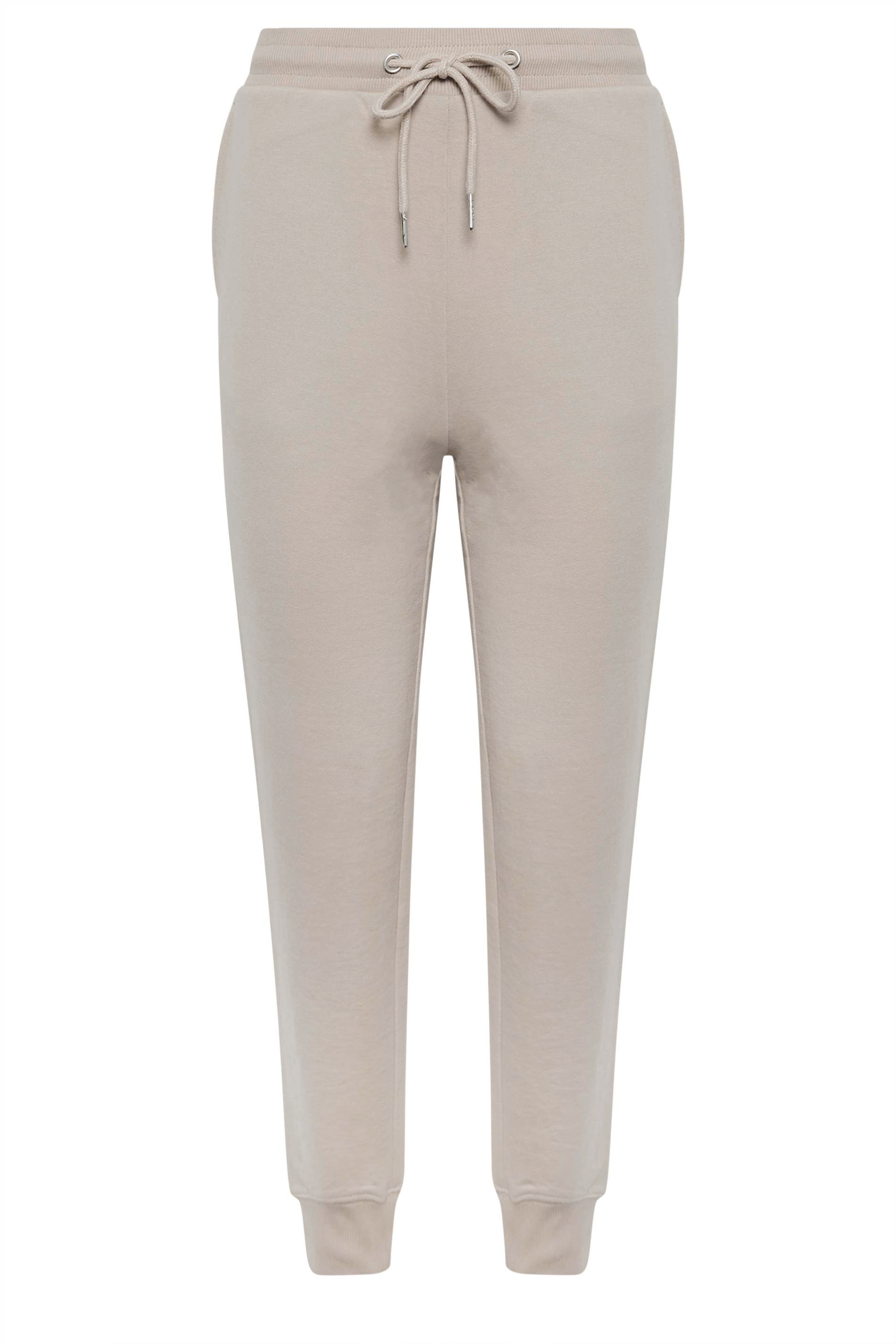 PixieGirl Petite Womens Stone Brown Cuffed Joggers | PixieGirl 6