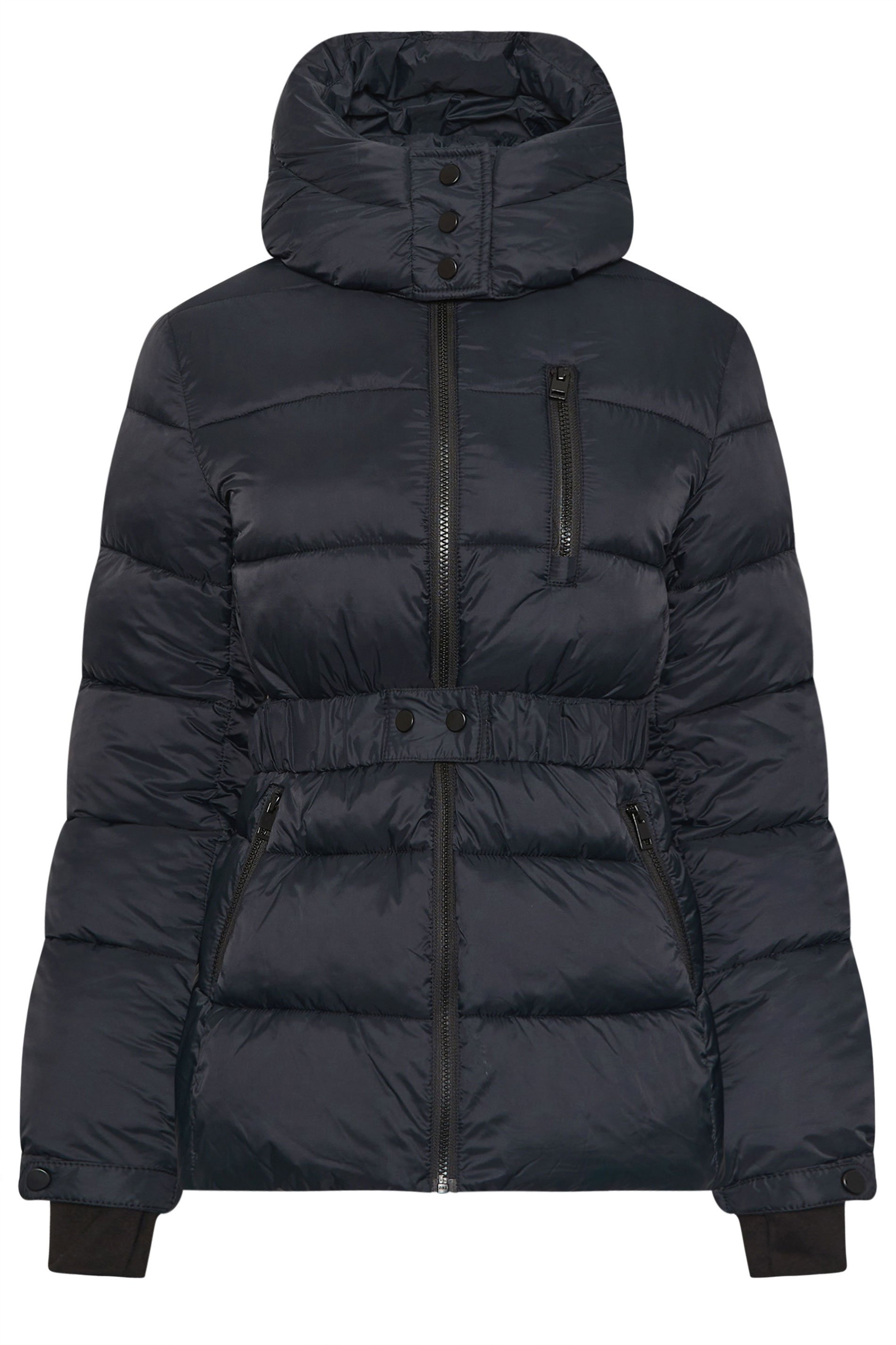 PixieGirl Petite Women's Black Padded Ski Jacket | PixieGirl 5