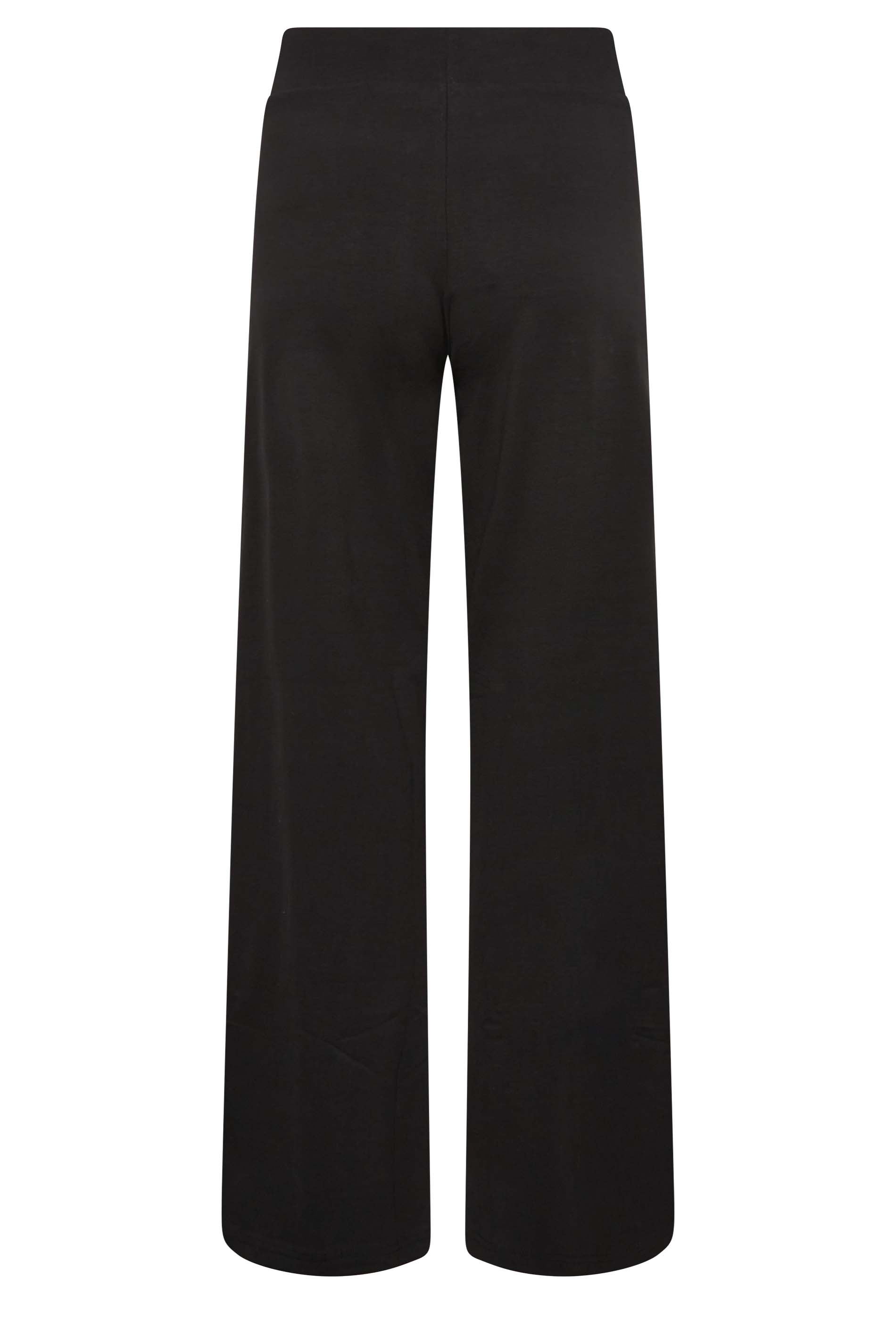 M&Co Black Wide Leg Yoga Pants | M&Co 7