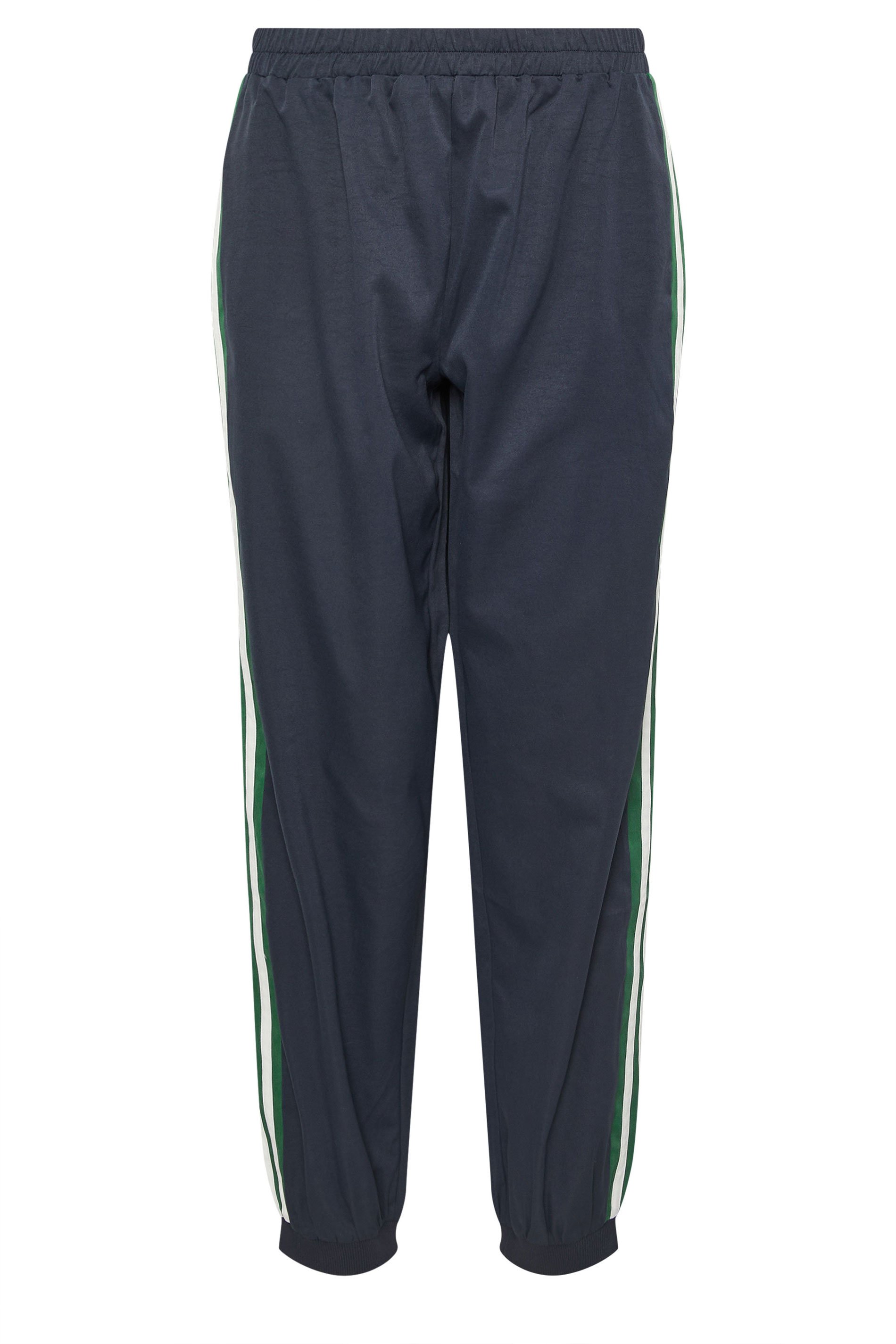 PixieGirl Petite Women's Navy Stripe Cuffed Joggers | PixieGirl 6